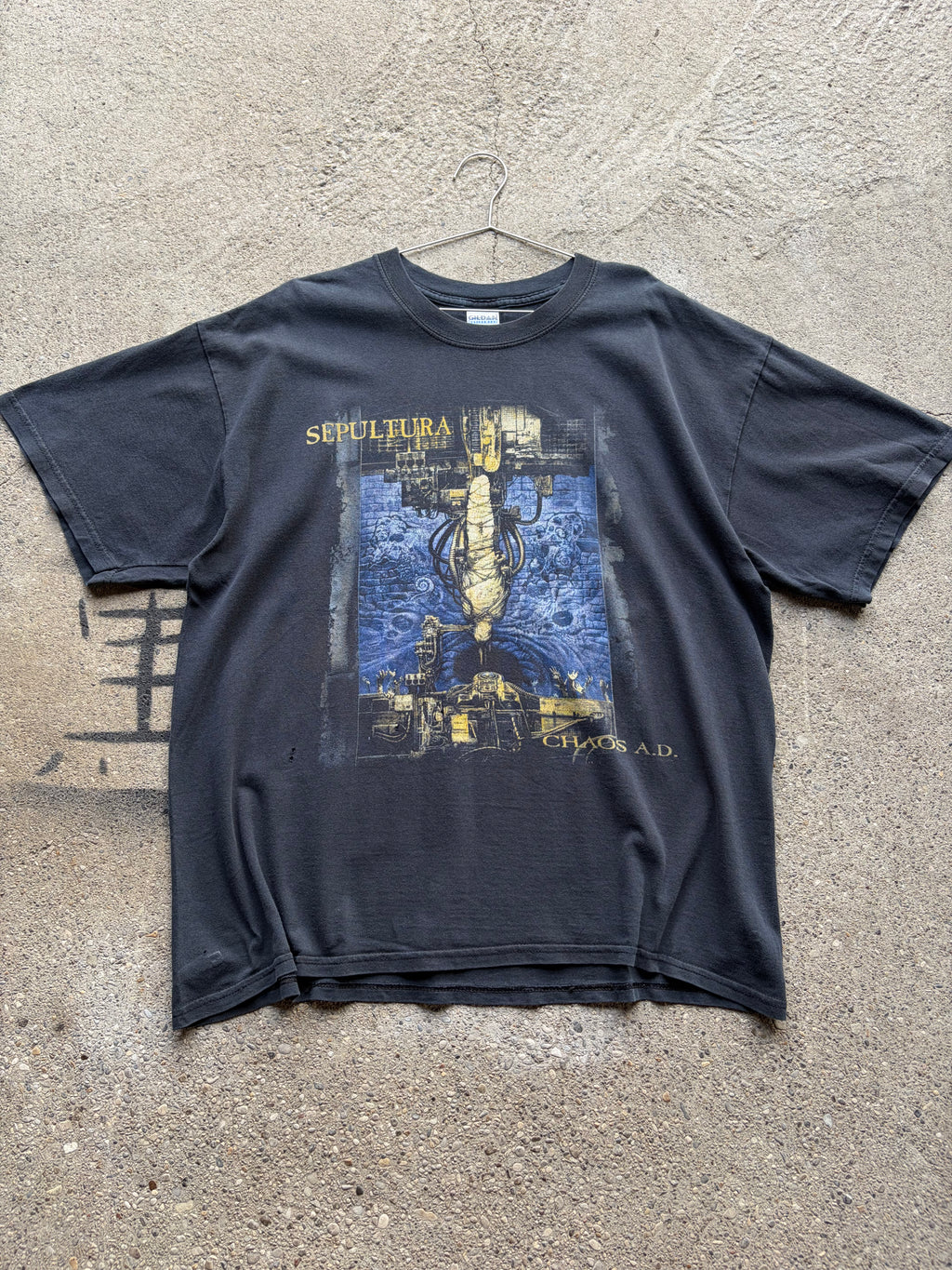 Vintage faded sepultura Band Shirt Size L/XL