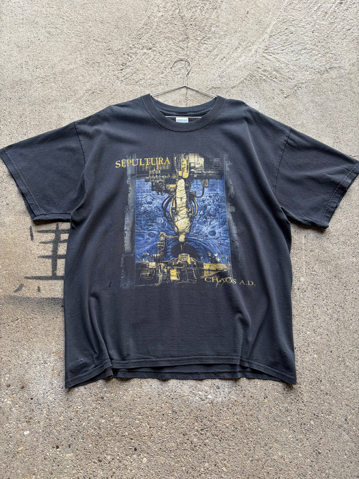 Vintage faded sepultura Band Shirt Size L/XL