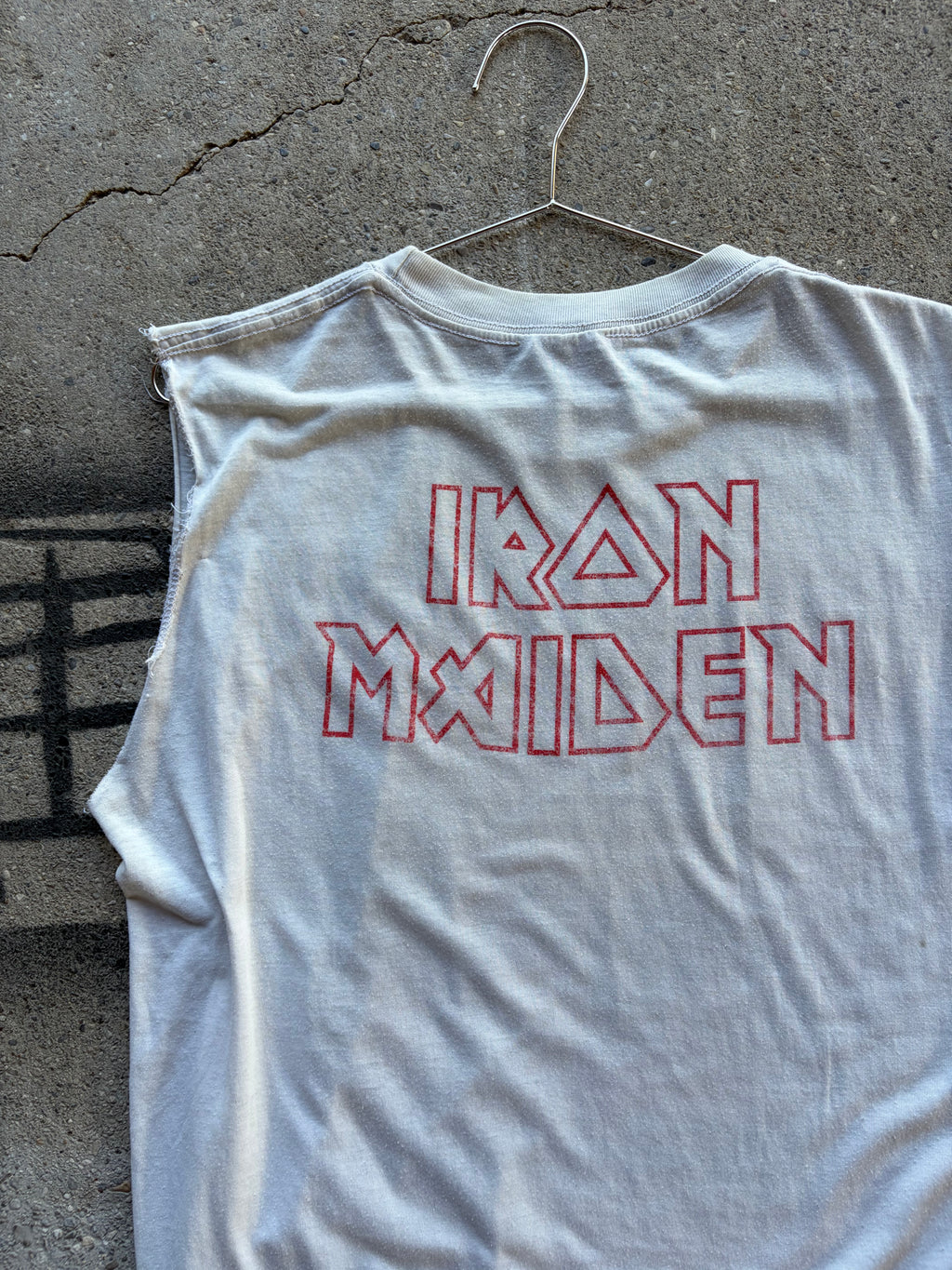 Vintage Single Stitch early 90s Iron Maiden T Shirt Size S