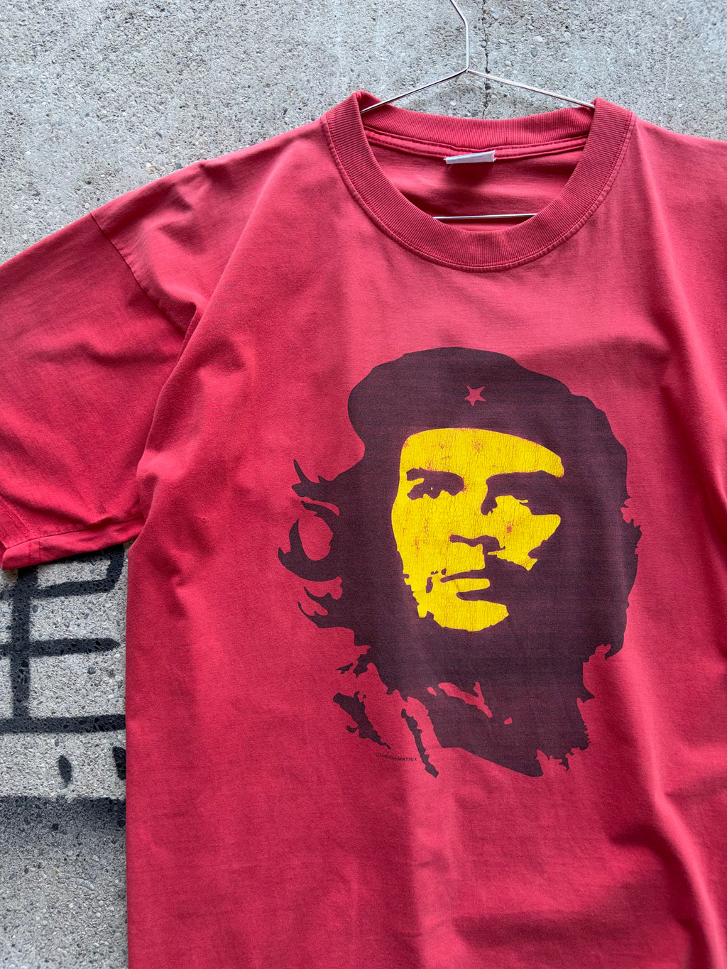 Vintage Faded che Guevara Viva la Revolution Shirt Size M/L