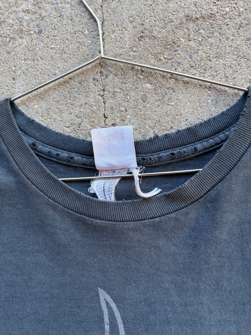 Vintage Faded trashed Slipknot T Shirt Size L/XL