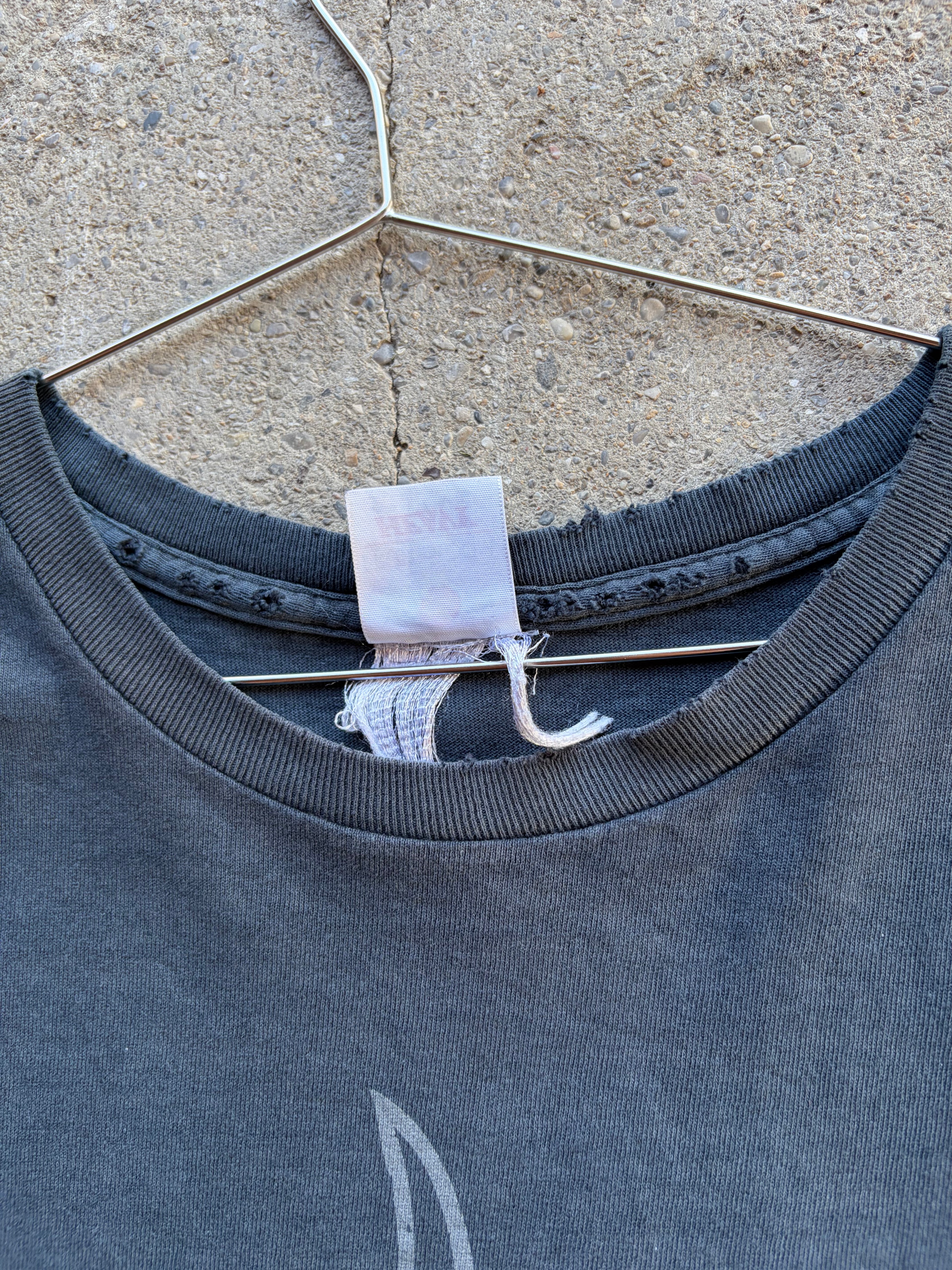 Vintage Faded trashed Slipknot T Shirt Size L/XL