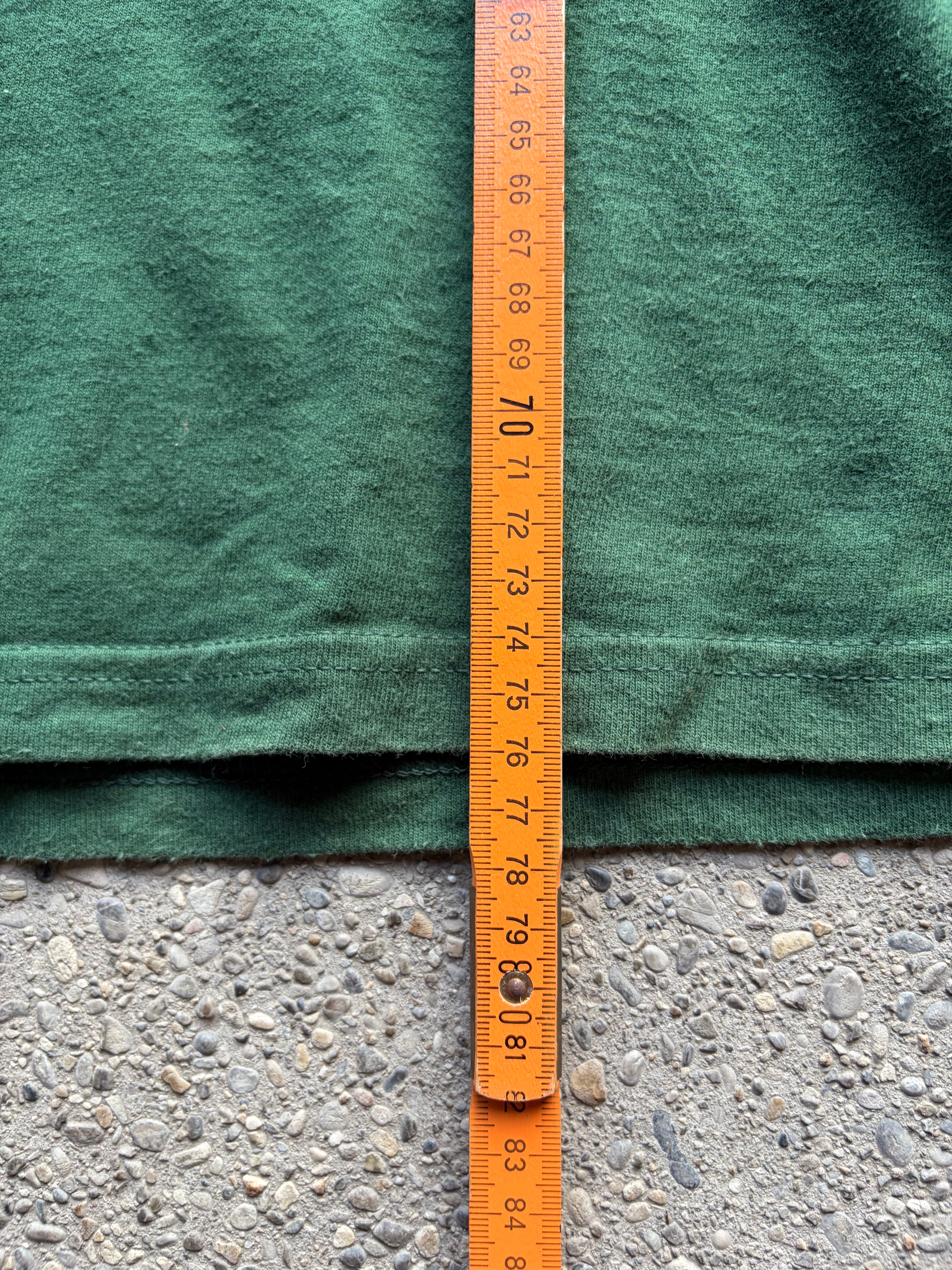 Vintage Faded Green T Shirt Size L/XL