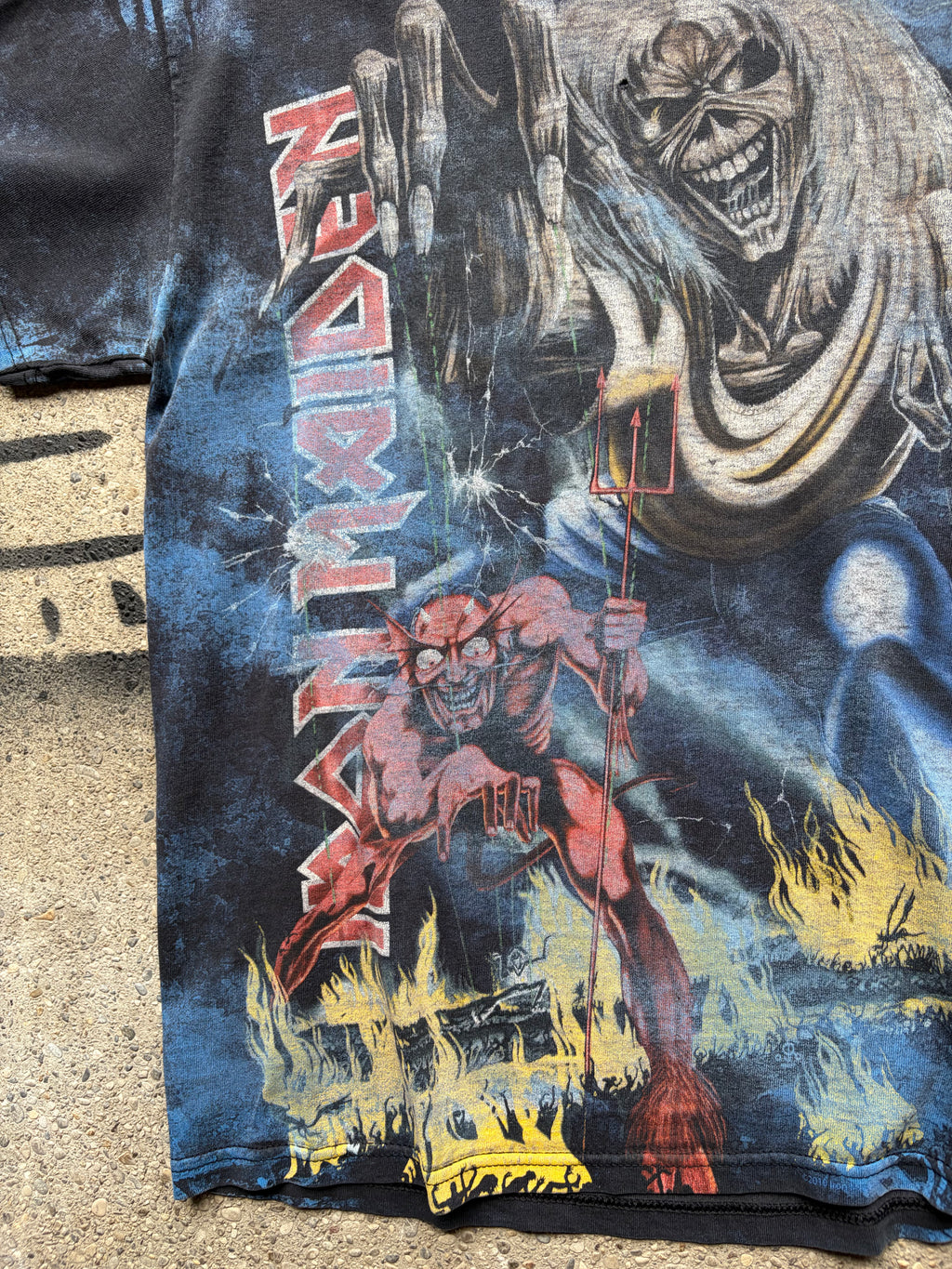 Vintage Iron Maiden Band Shirt Size S/M