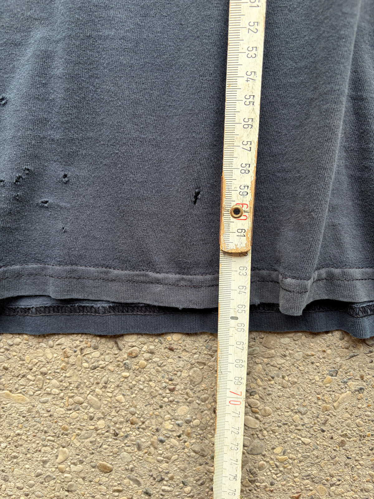 Vintage 1997 Trashed Faded Shirt Size S/M