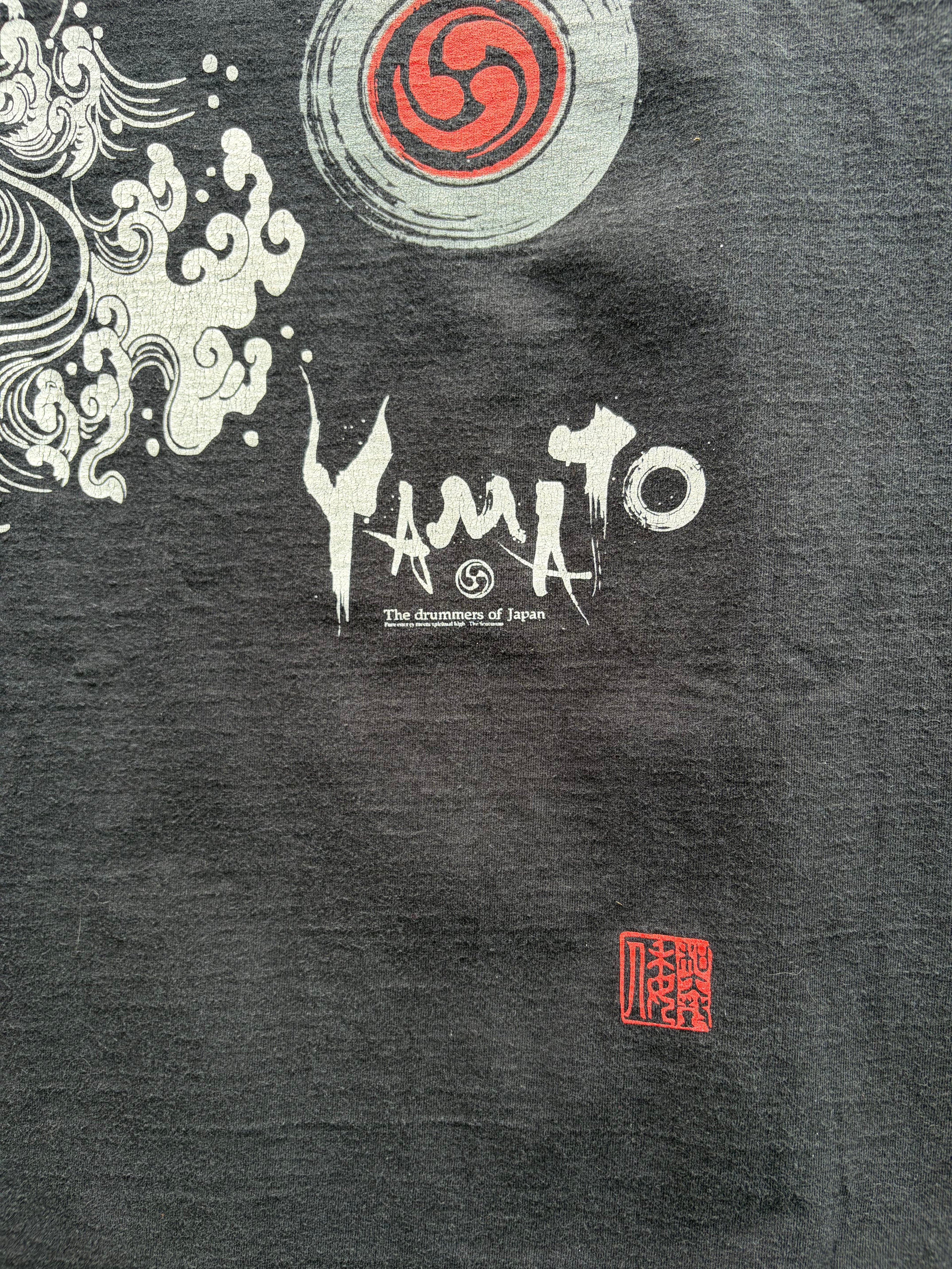 Vintage japenese Drummer Yamato Shirt Size L/XL