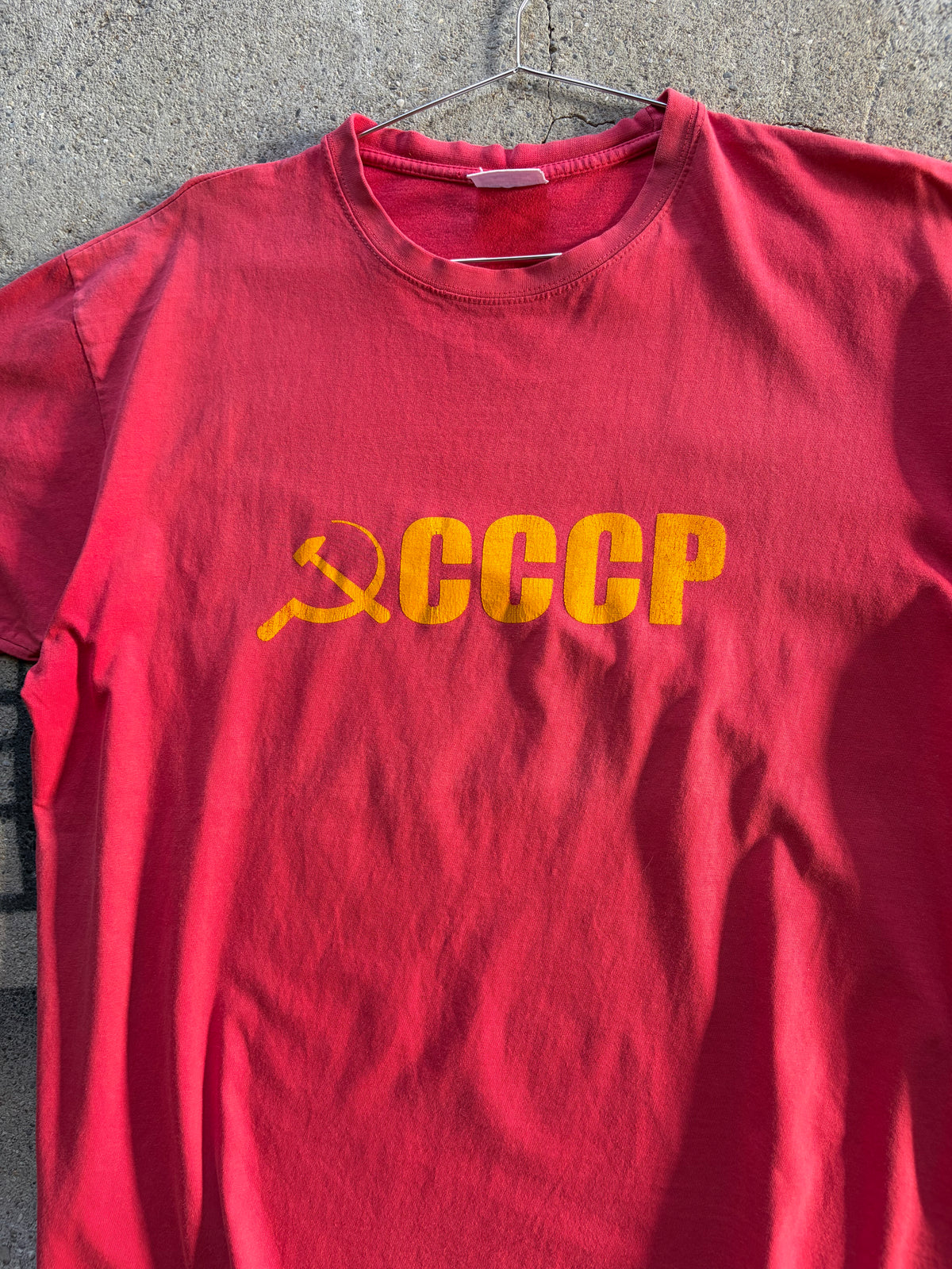 Vintage Faded CCCP Shirt Size S/M