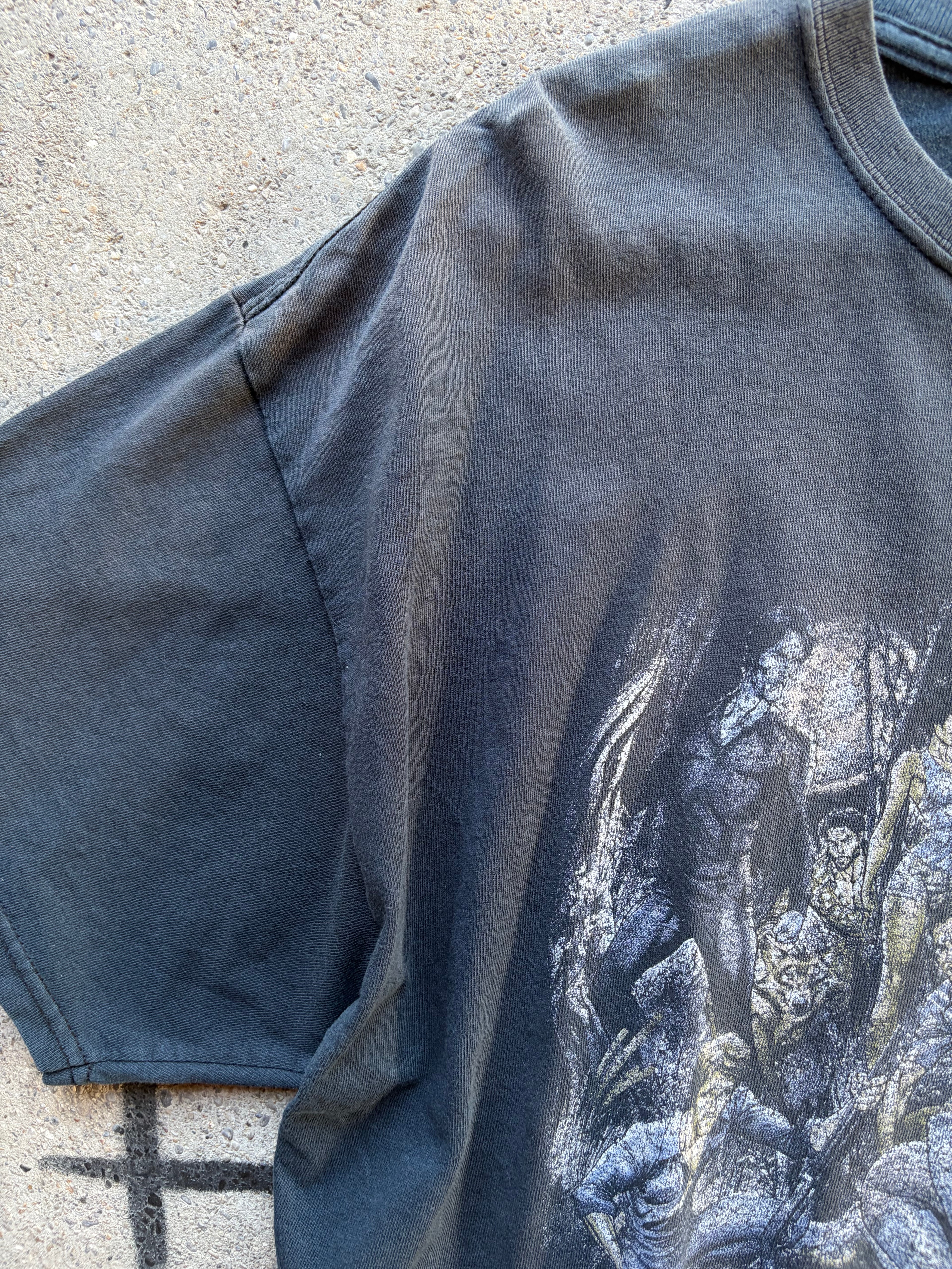 Vintage Trashed and insane true Blood Faded Shirt Size L/XL