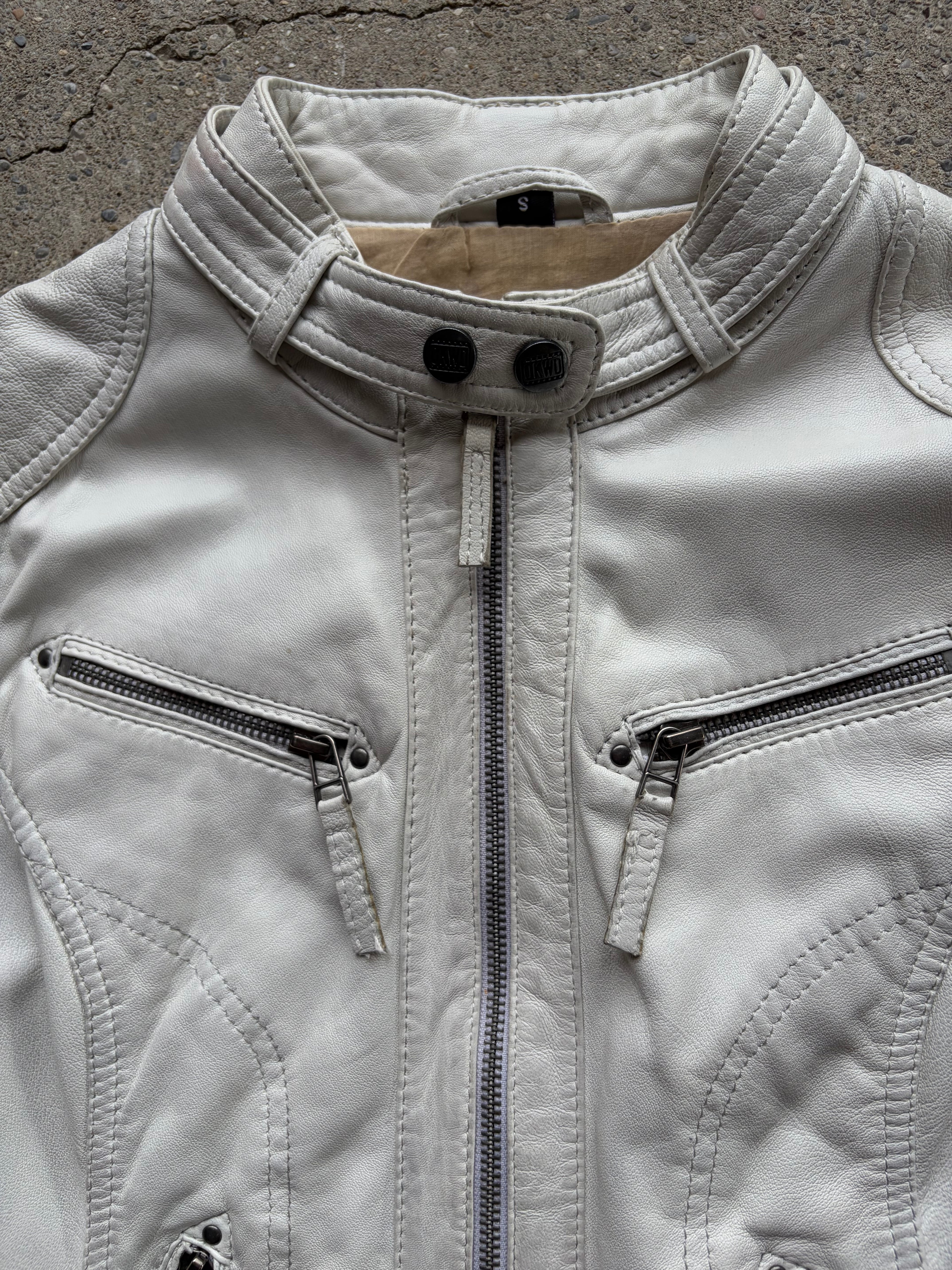 Vintage Leather Jacket Womens Sie S/M