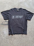 Vintage Faded Trashed Funny Shirt Size M/L