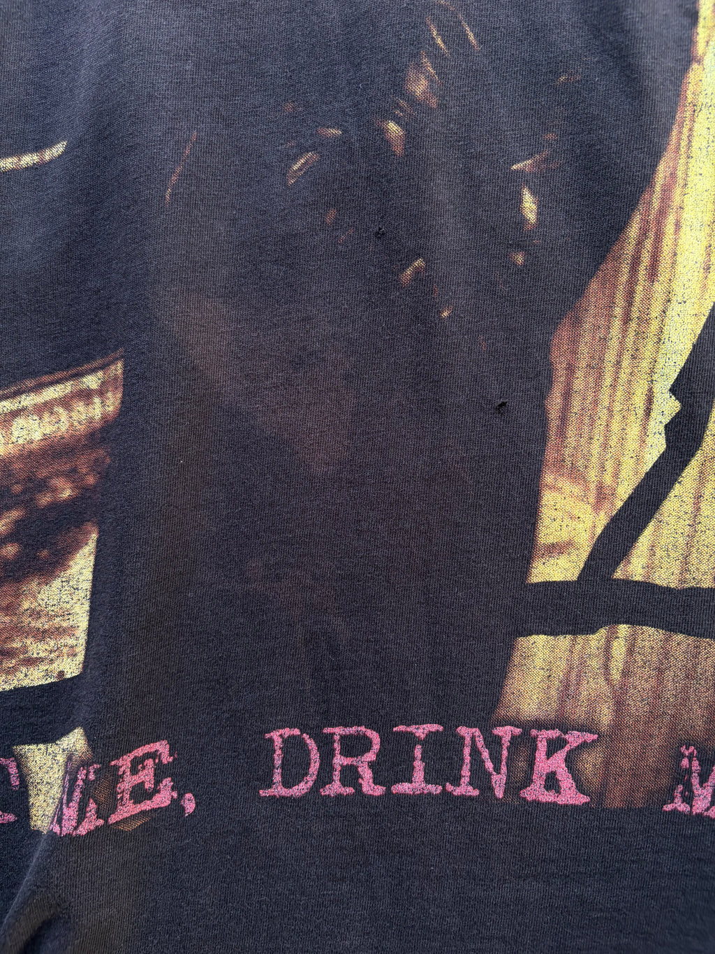 Vintage Faded Trashed Marilyn Manson Band Shirt Size M