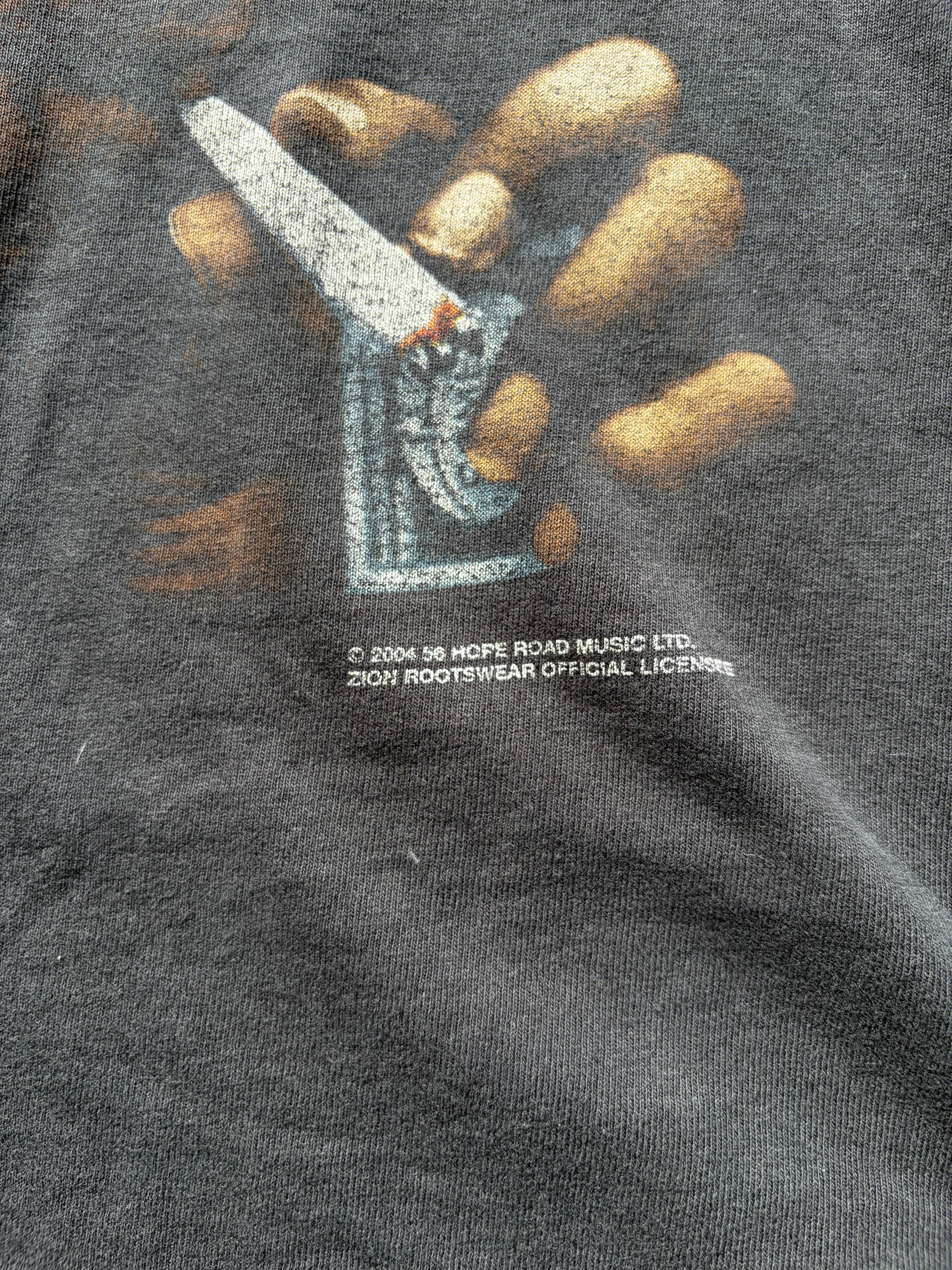 2004 Bob Marley Burnin faded shirt