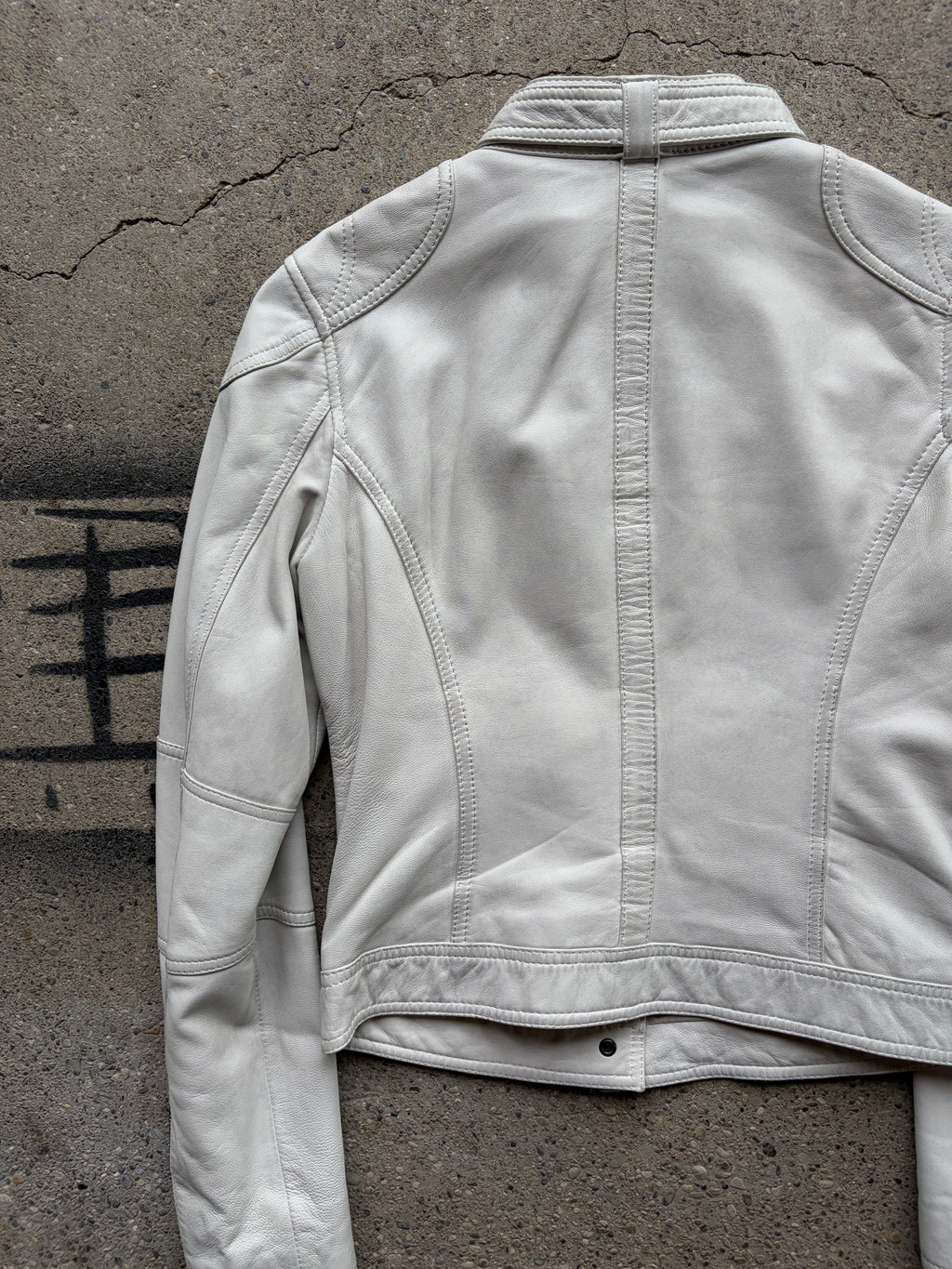 Vintage Leather Jacket Womens Sie S/M