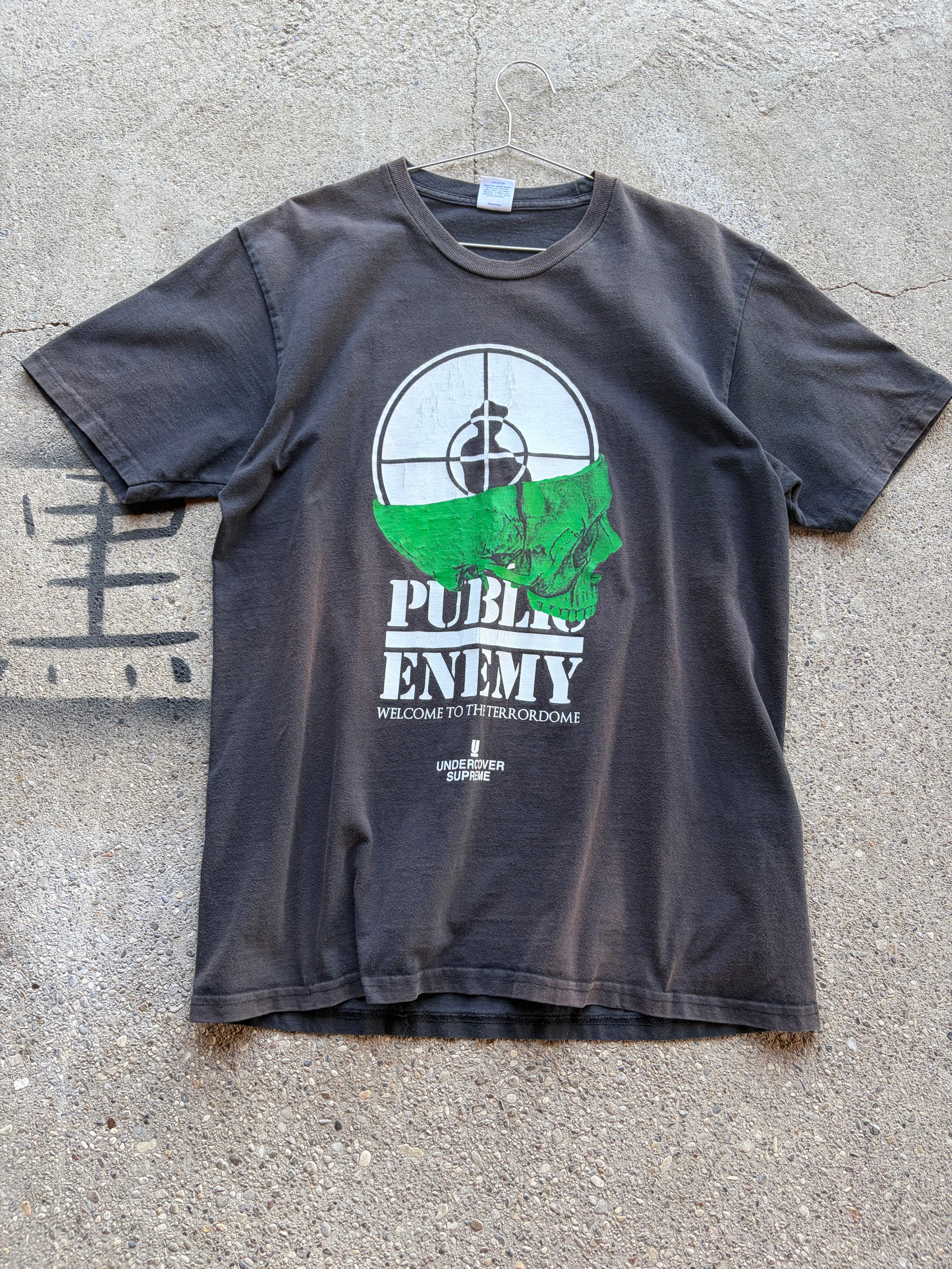 Faded public Enemy Undercover Supreme Shirt Size M/L