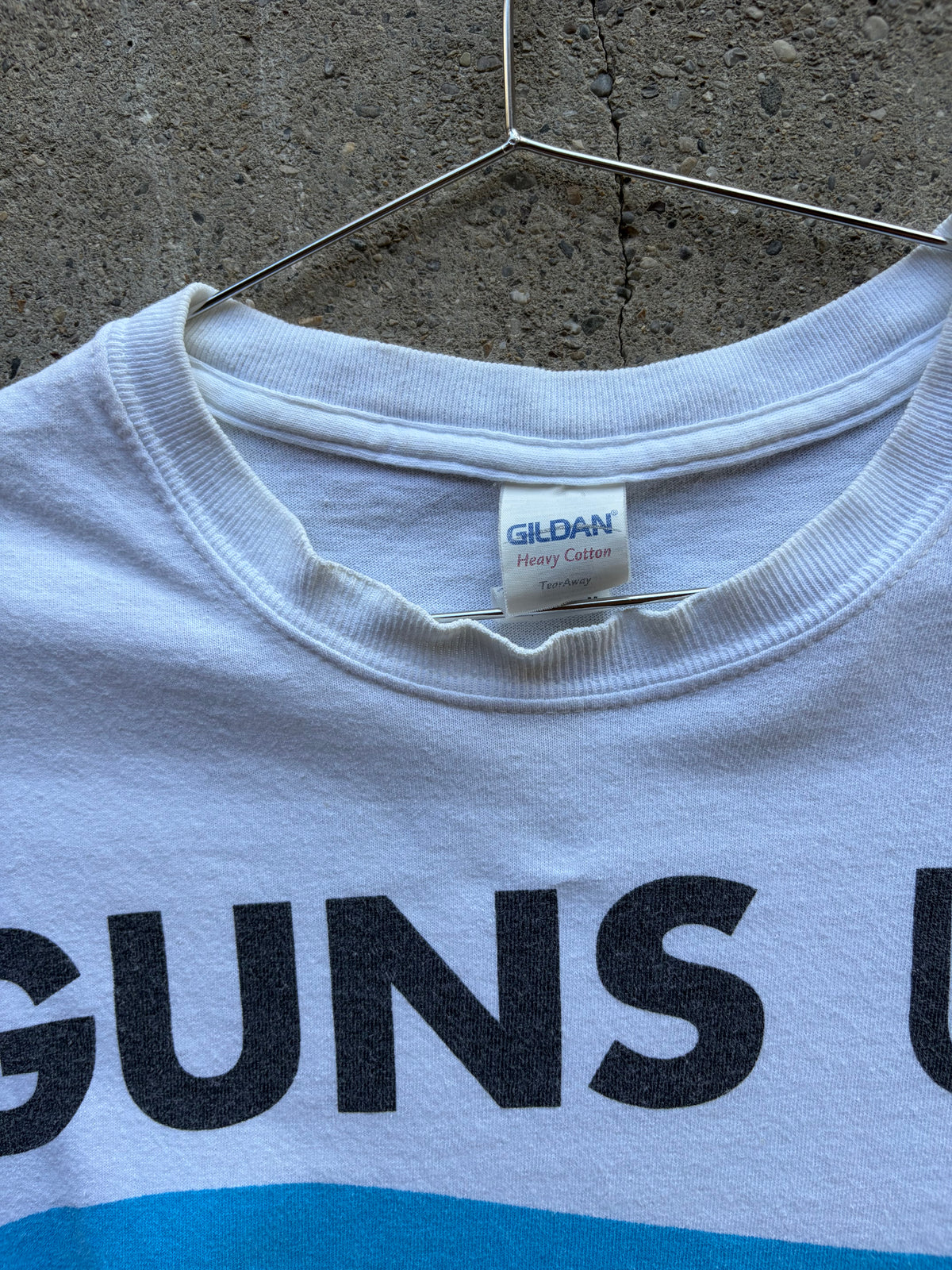 Vintage Guns up Punk Shirt Size S/M