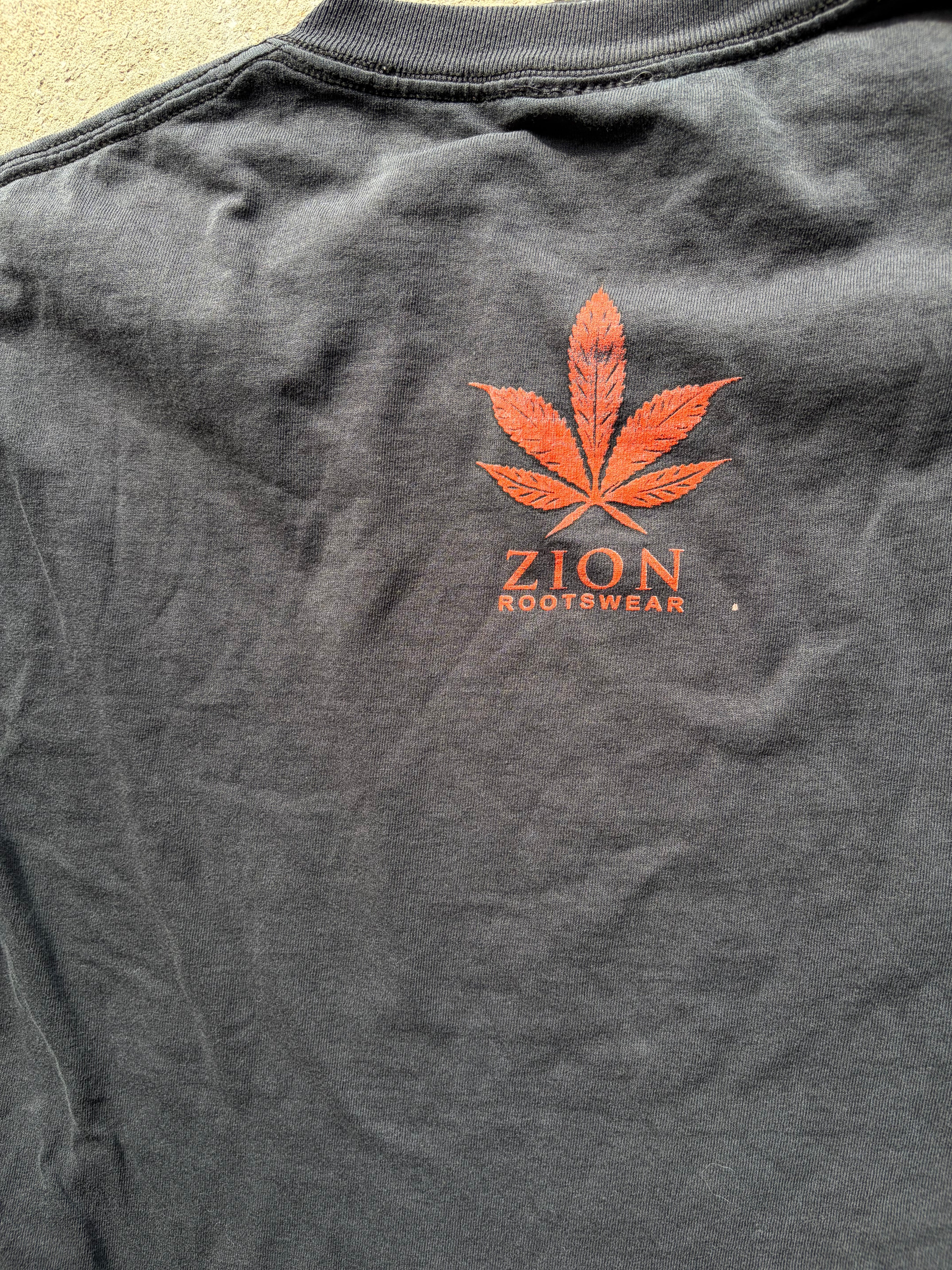 2004 Bob Marley Burnin faded shirt