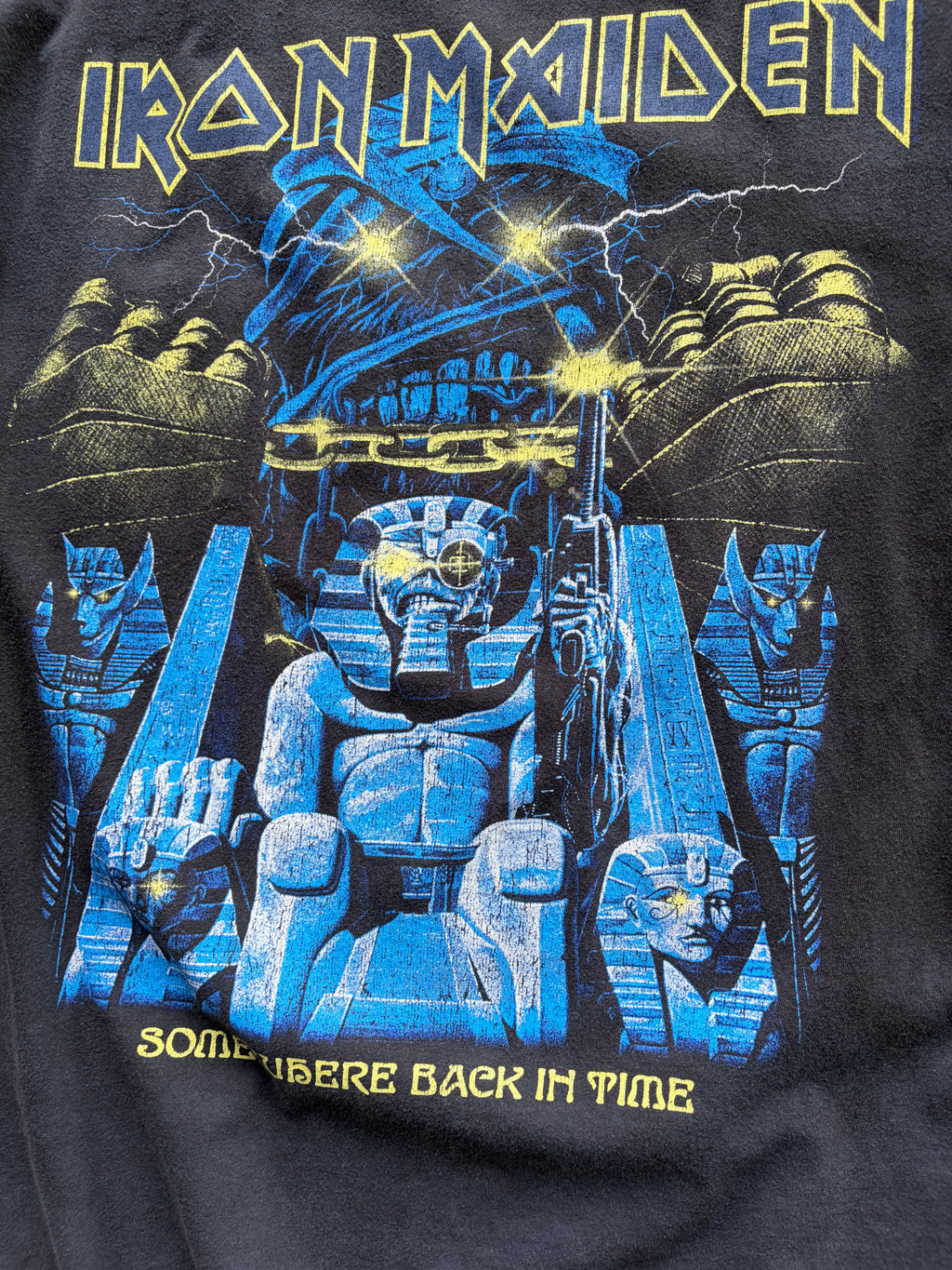 Vintage Iron Maiden Shirt Size L/XL
