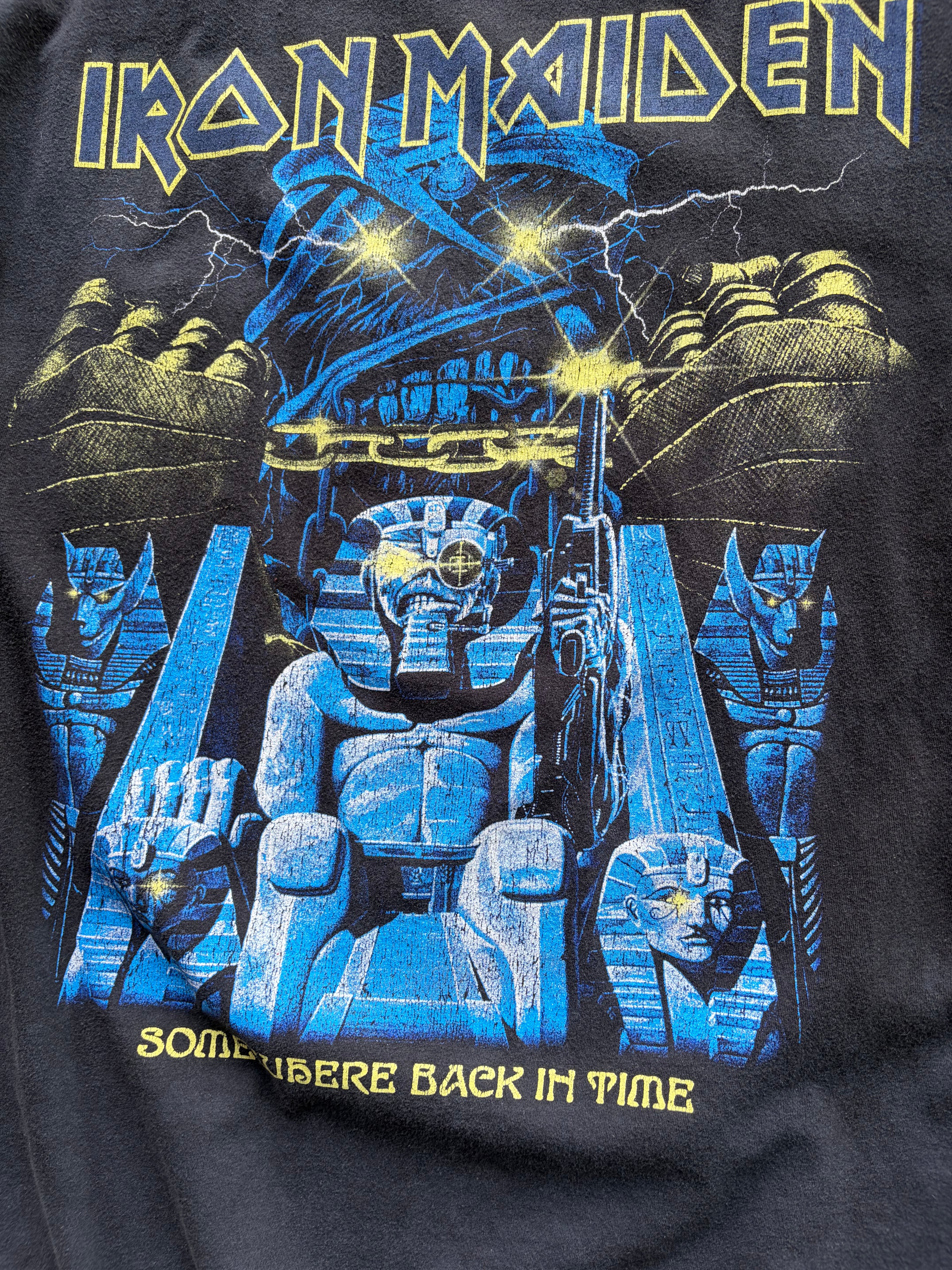 Vintage Iron Maiden Shirt Size L/XL