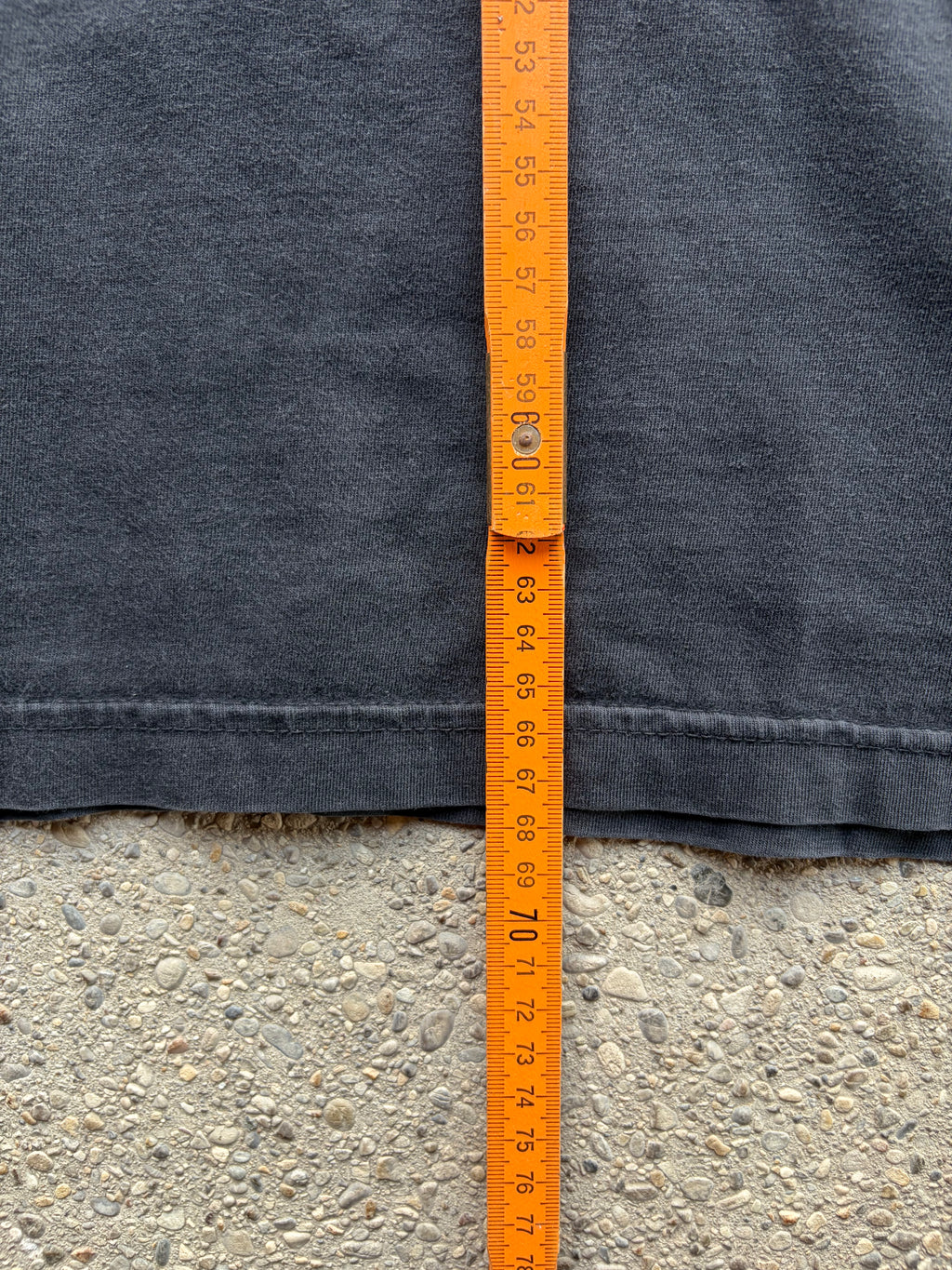 Vintage faded repaired funny Shirt Size M/L