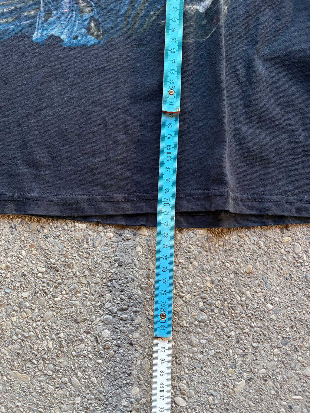 Little trashed and faded Vintage Iron Maiden T Shirt Size L/XL