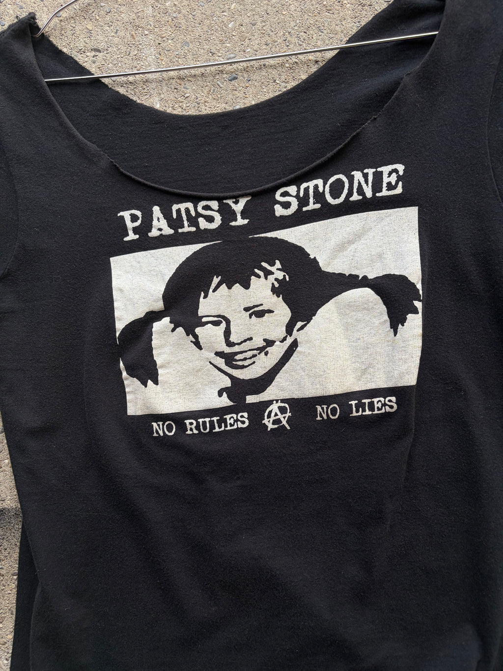 Vintage patsy Stone Cutted Shirt Size S
