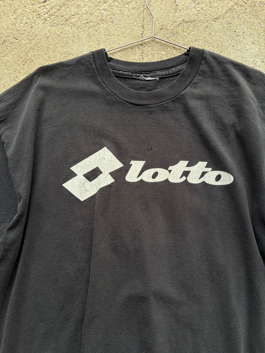 Vintage Faded Single Stitch Lotto Shirt Size L/XL