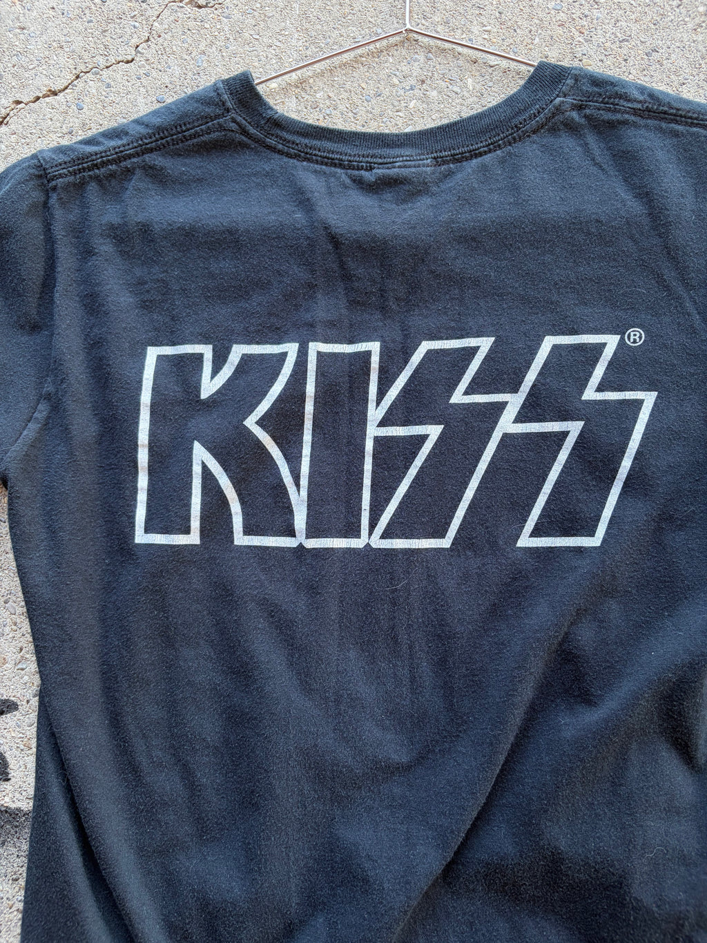 Vintage Faded Kiss Shirt Size S