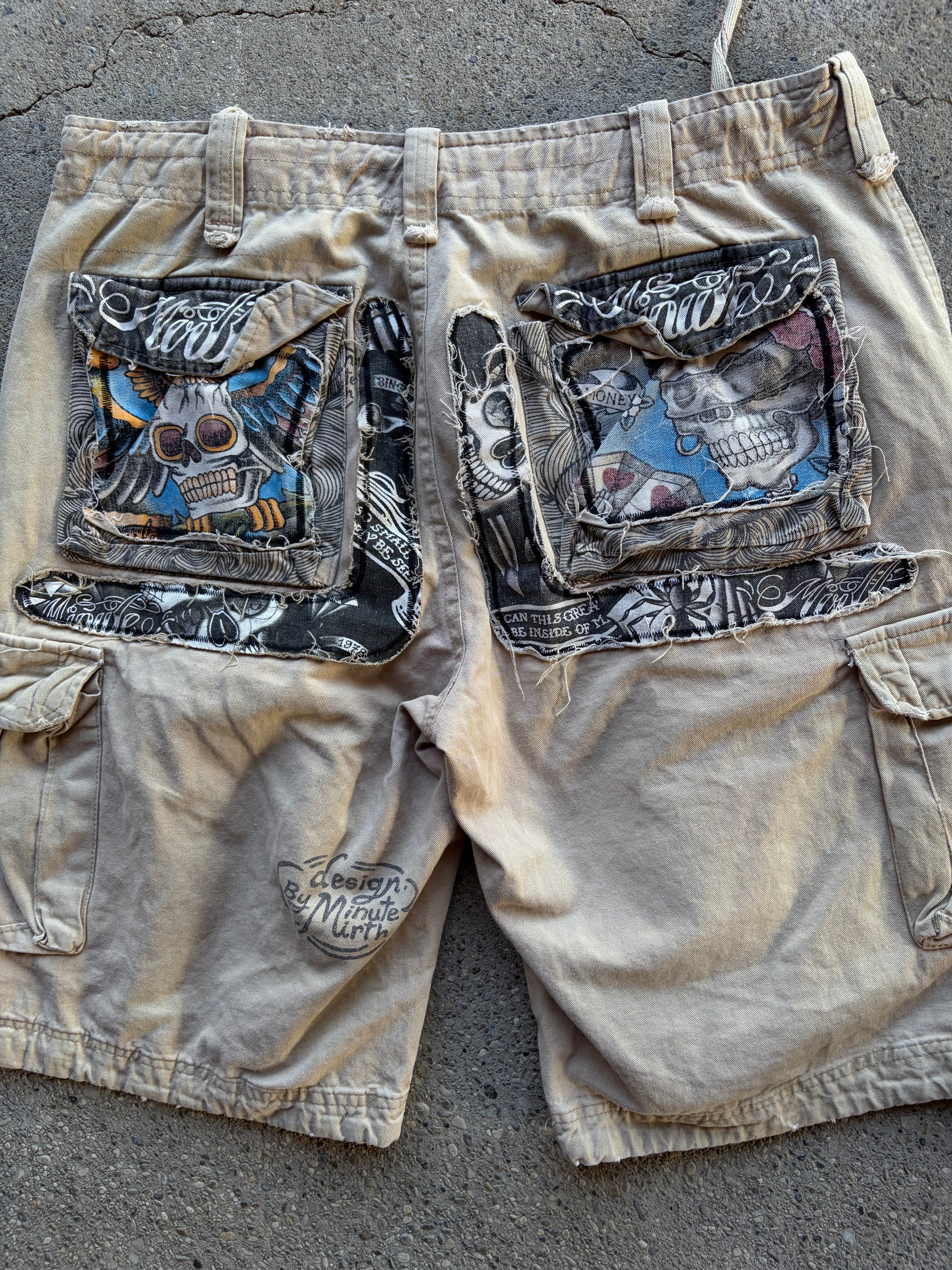 Vintage Minute mirth jorts Size M/L