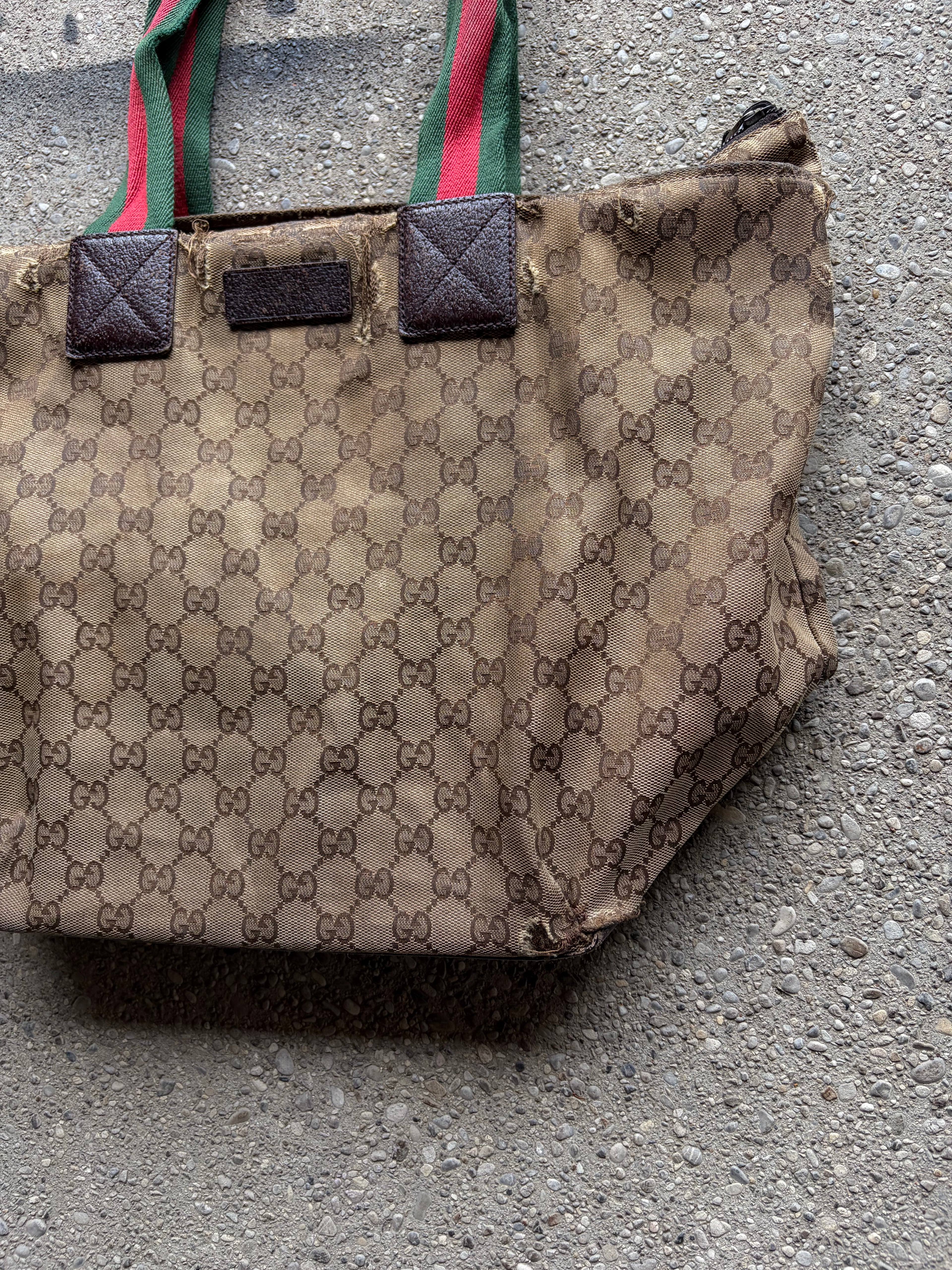 Vintage trashed Gucci Bag