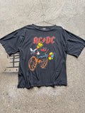 Vintage 1990 faded Single Stitch acdc Shirt Size M/L
