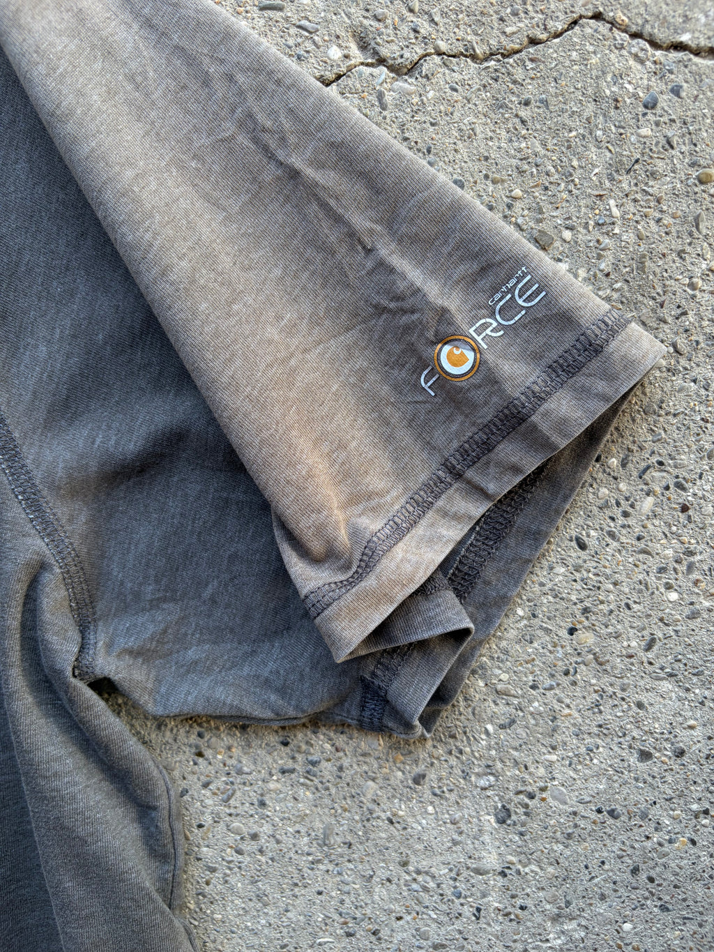 Faded carhartt ghost Pocket Shirt Size L