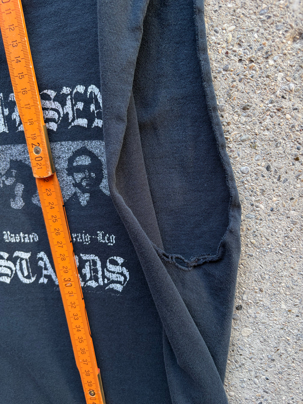 Vintage Faded Punk Shirt Size S/M