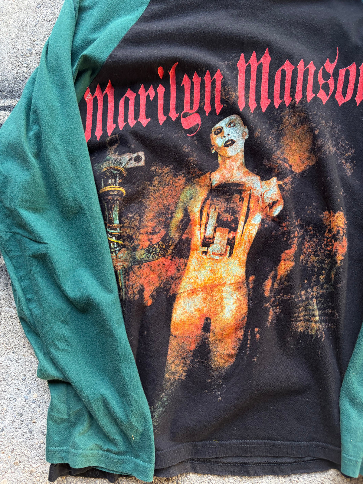 Vintage 2001 Tour Longsleeve Marilyn Manson Size M/L