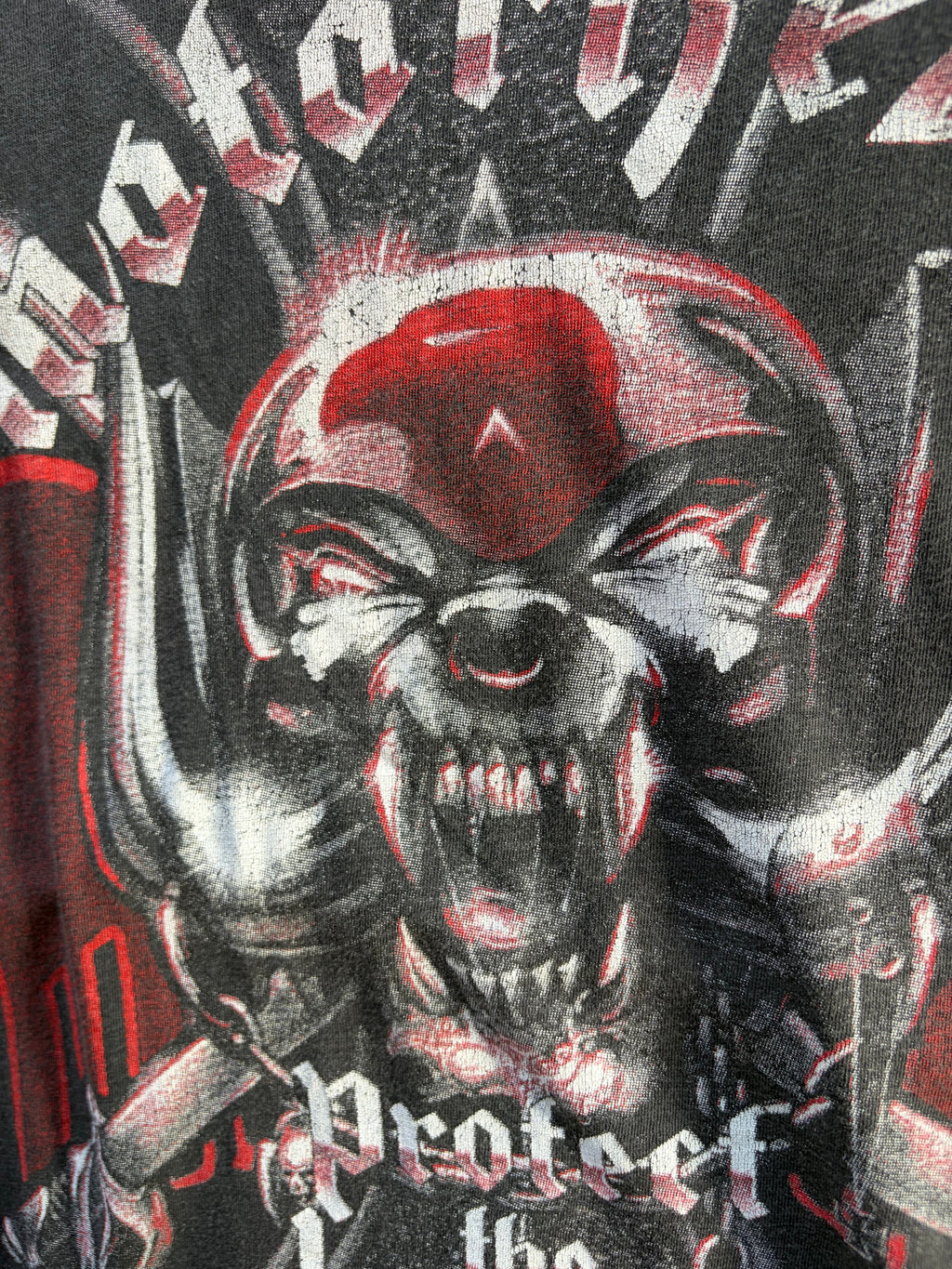 Vintage Faded 2001 motorhead Tour Shirt Size S/M