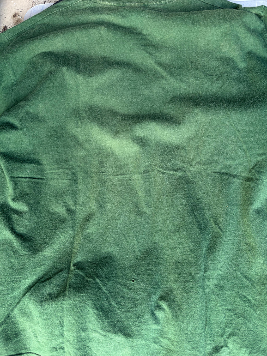 Vintage Faded Green T Shirt Size L/XL