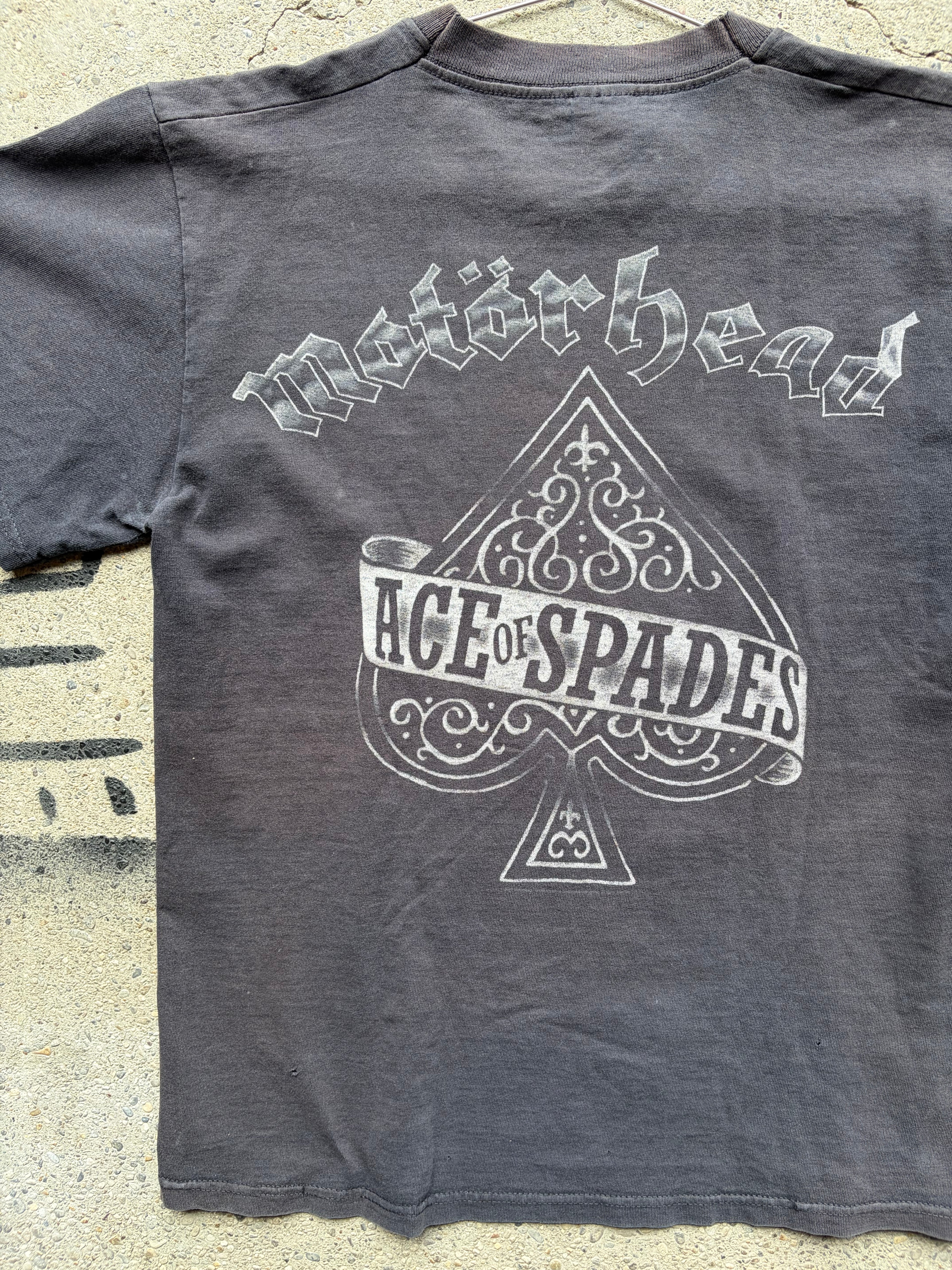 Vintage Faded motorhead Shirt Size S/M