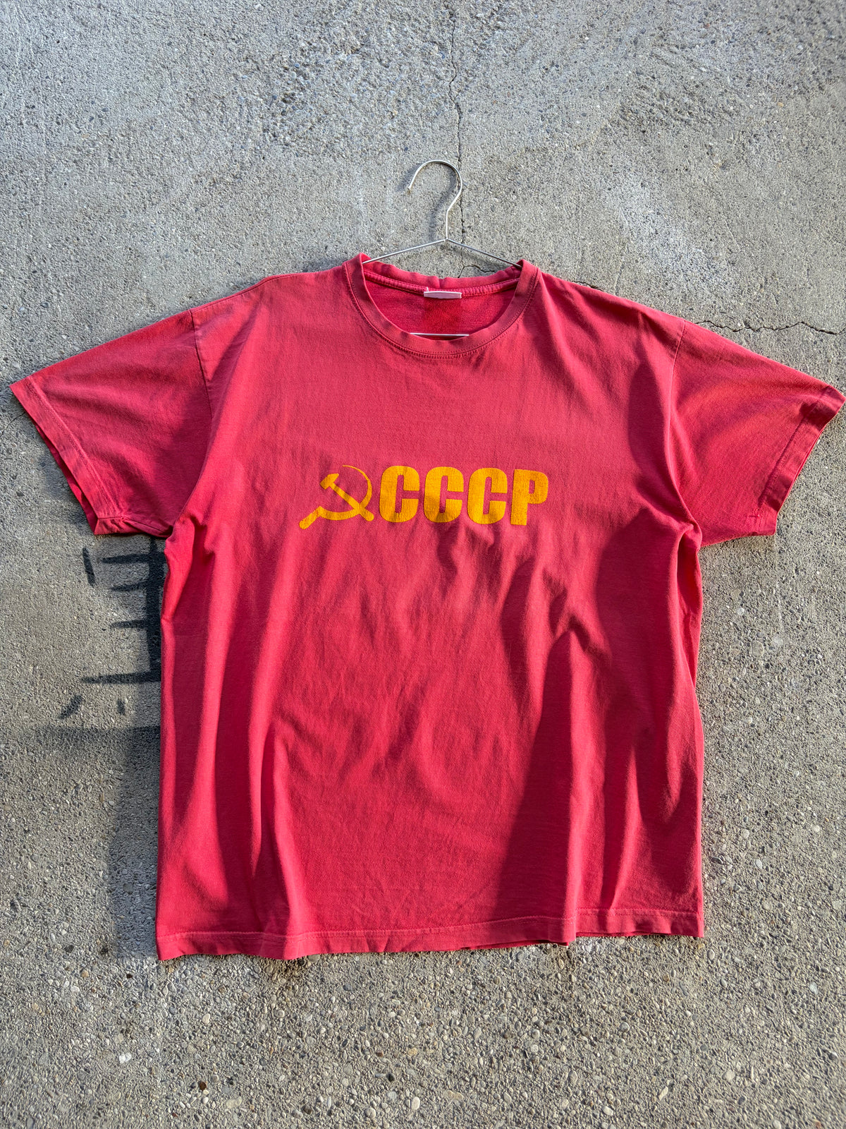 Vintage Faded CCCP Shirt Size S/M