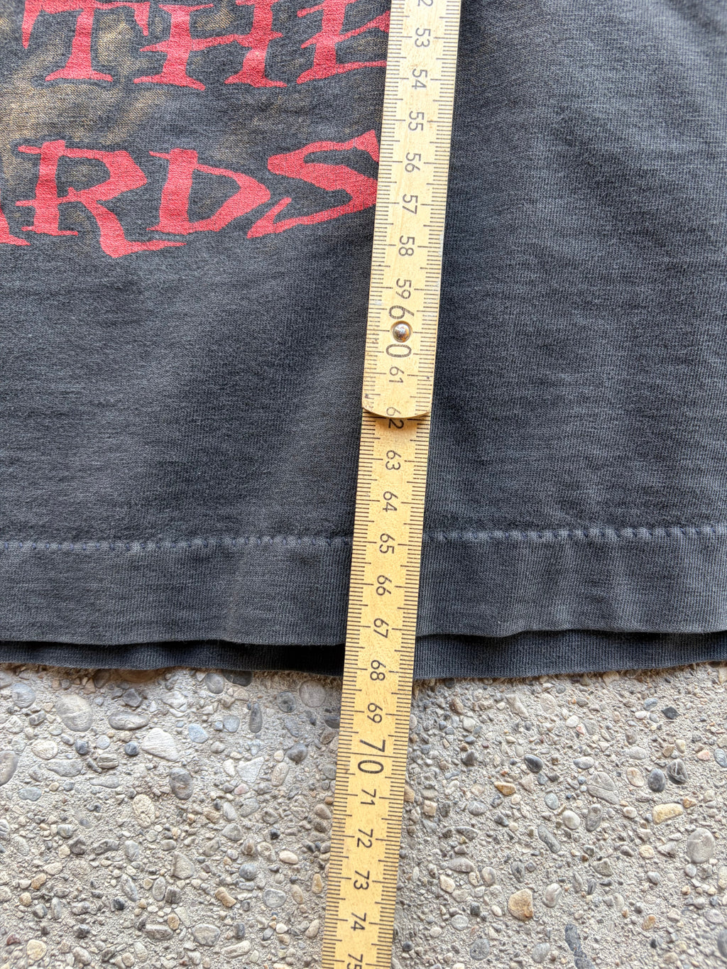 Vintage Faded Single Stitch Punks Not Dead the exploited Shirt