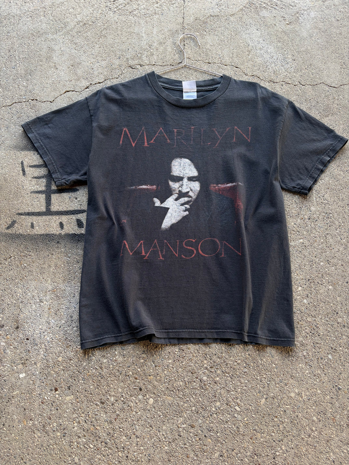 Vintage sun Faded Marilyn Manson Shirt Size M