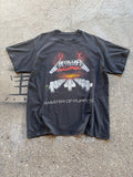 Vintage Faded Trashed Metallica Shirt Size M/L
