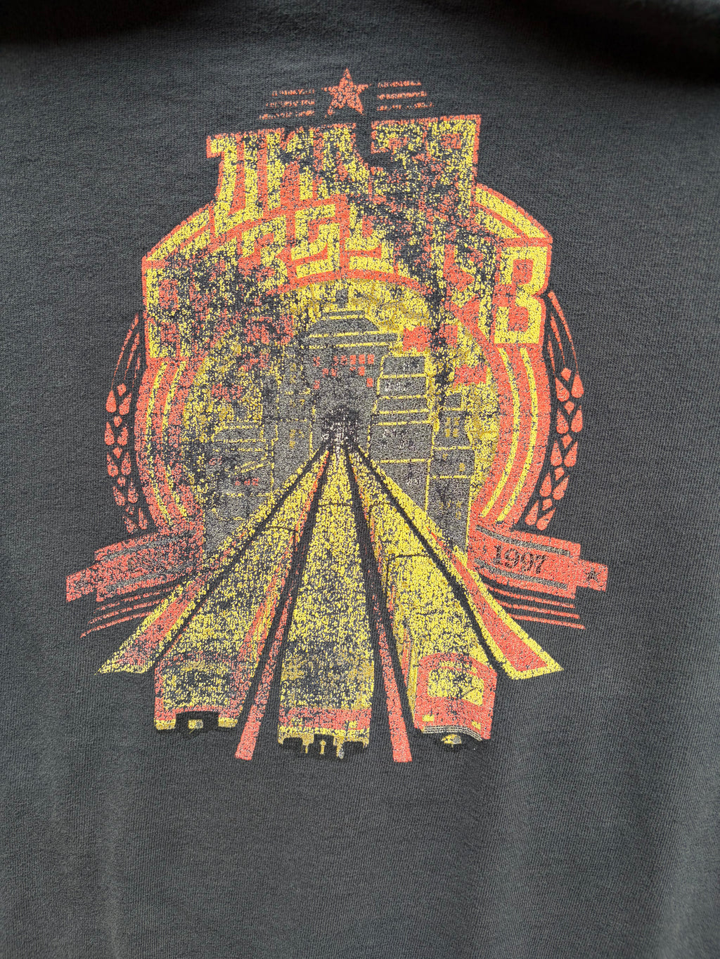 Vintage 1997 Trashed Faded Shirt Size S/M