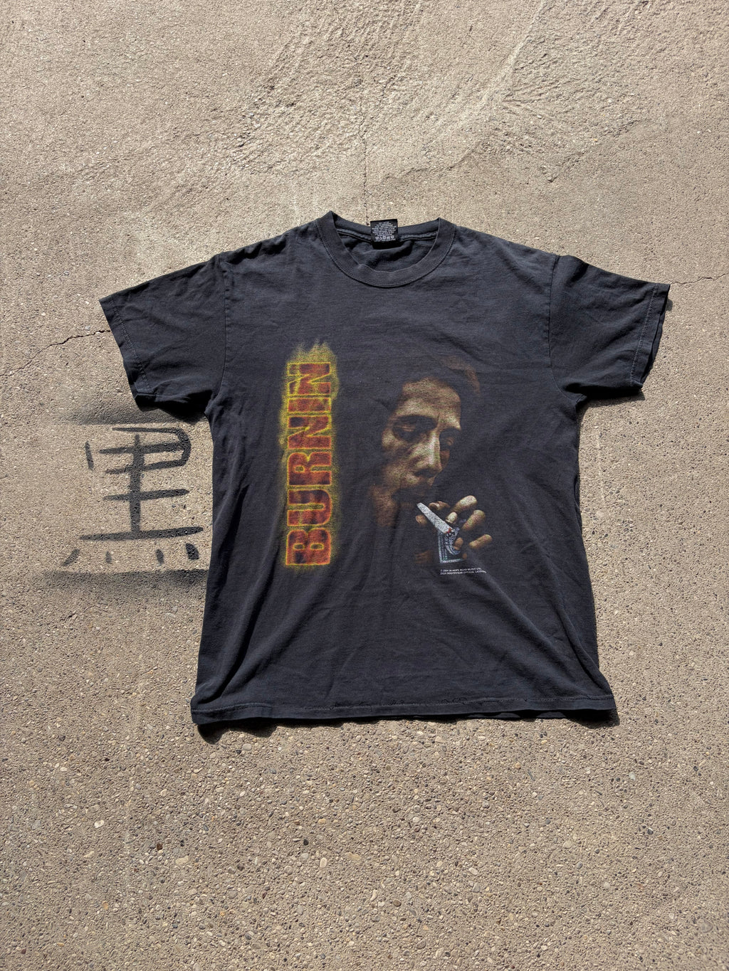 2004 Bob Marley Burnin faded shirt