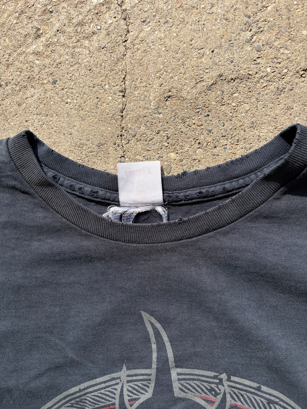 00s Slipknot trashed faded shirt