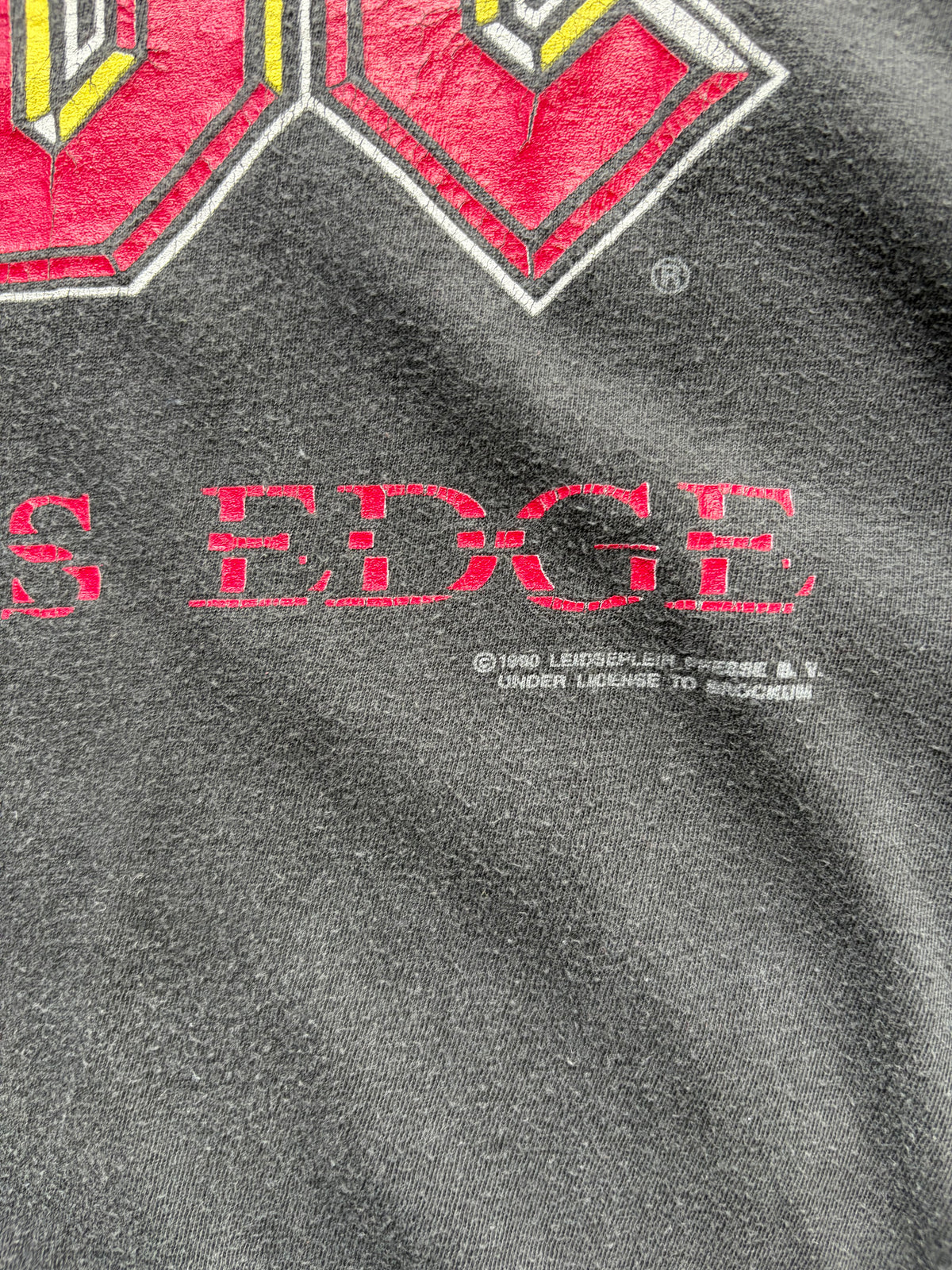 Vintage 1990 faded Single Stitch acdc Shirt Size M/L
