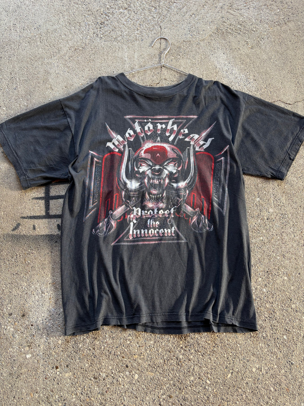 Vintage Faded 2001 motorhead Tour Shirt Size S/M