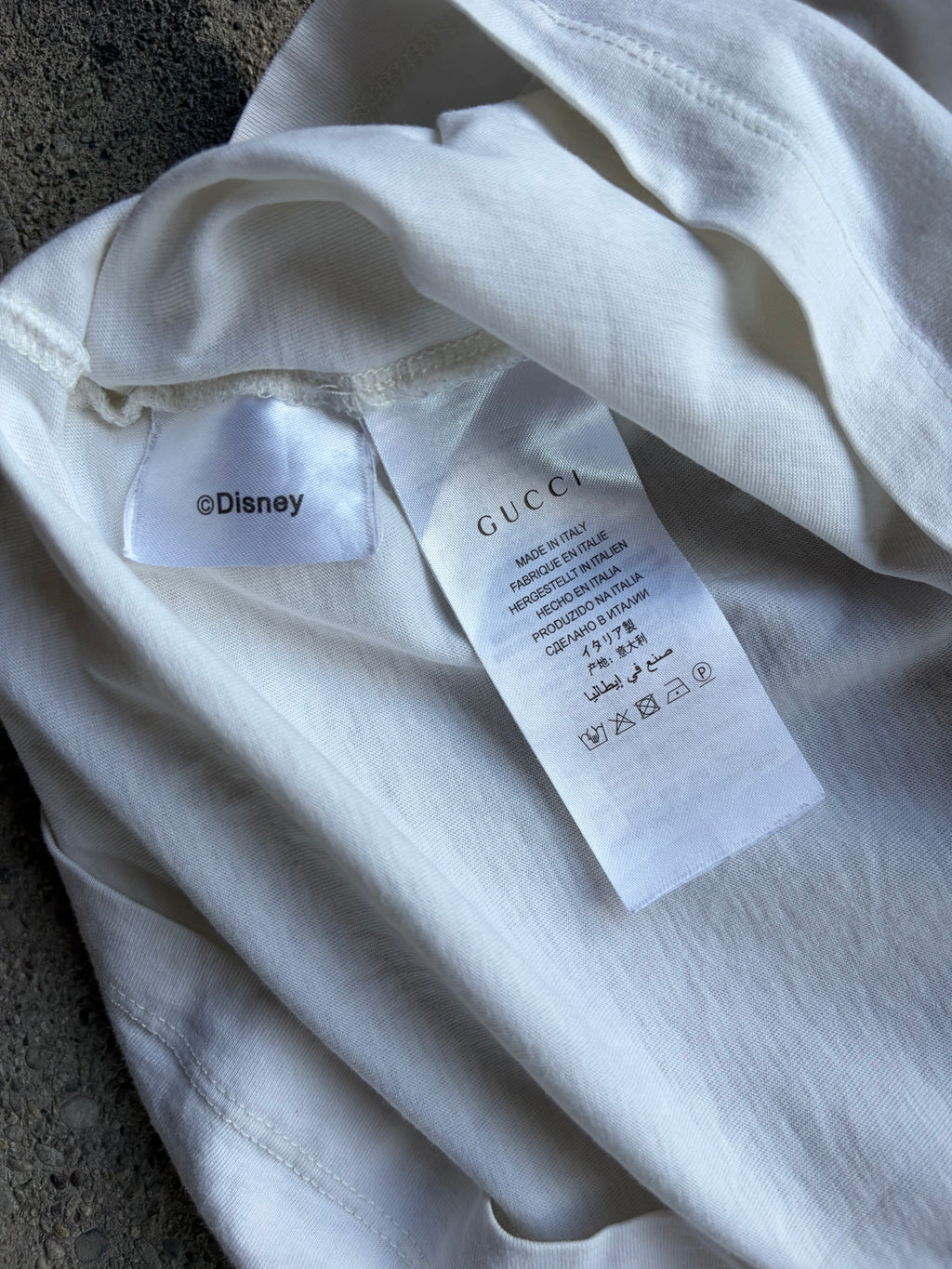 Gucci Disney Shirt Magnetismo Women’s size L/ Men Size S