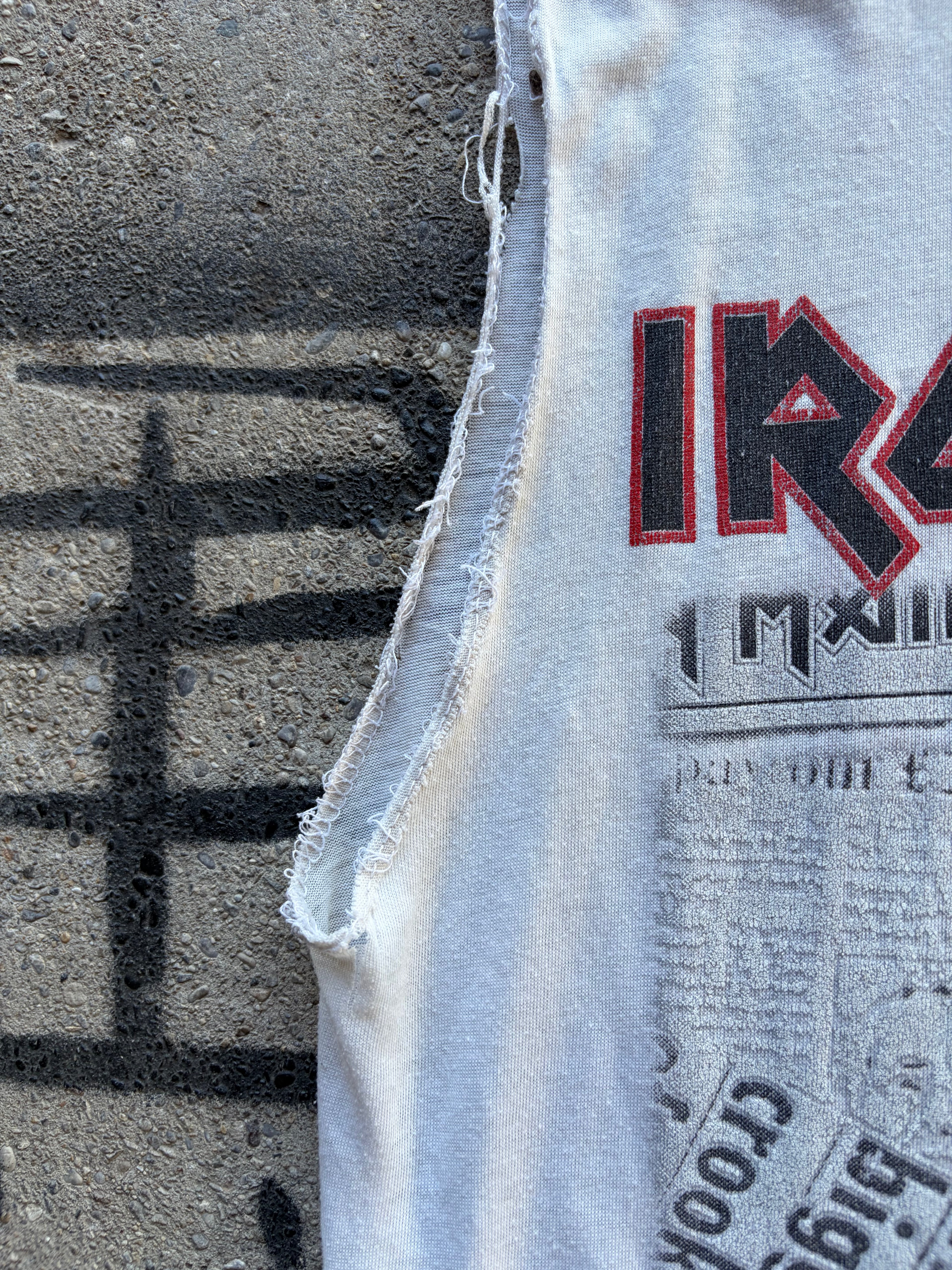 Vintage Single Stitch early 90s Iron Maiden T Shirt Size S