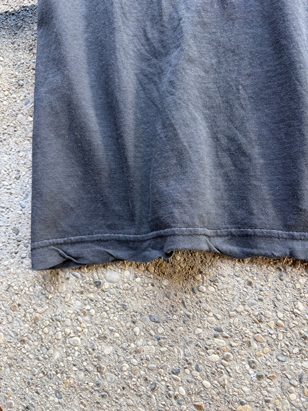 Vintage Trashed sun Faded acdc band shirt Size M/L