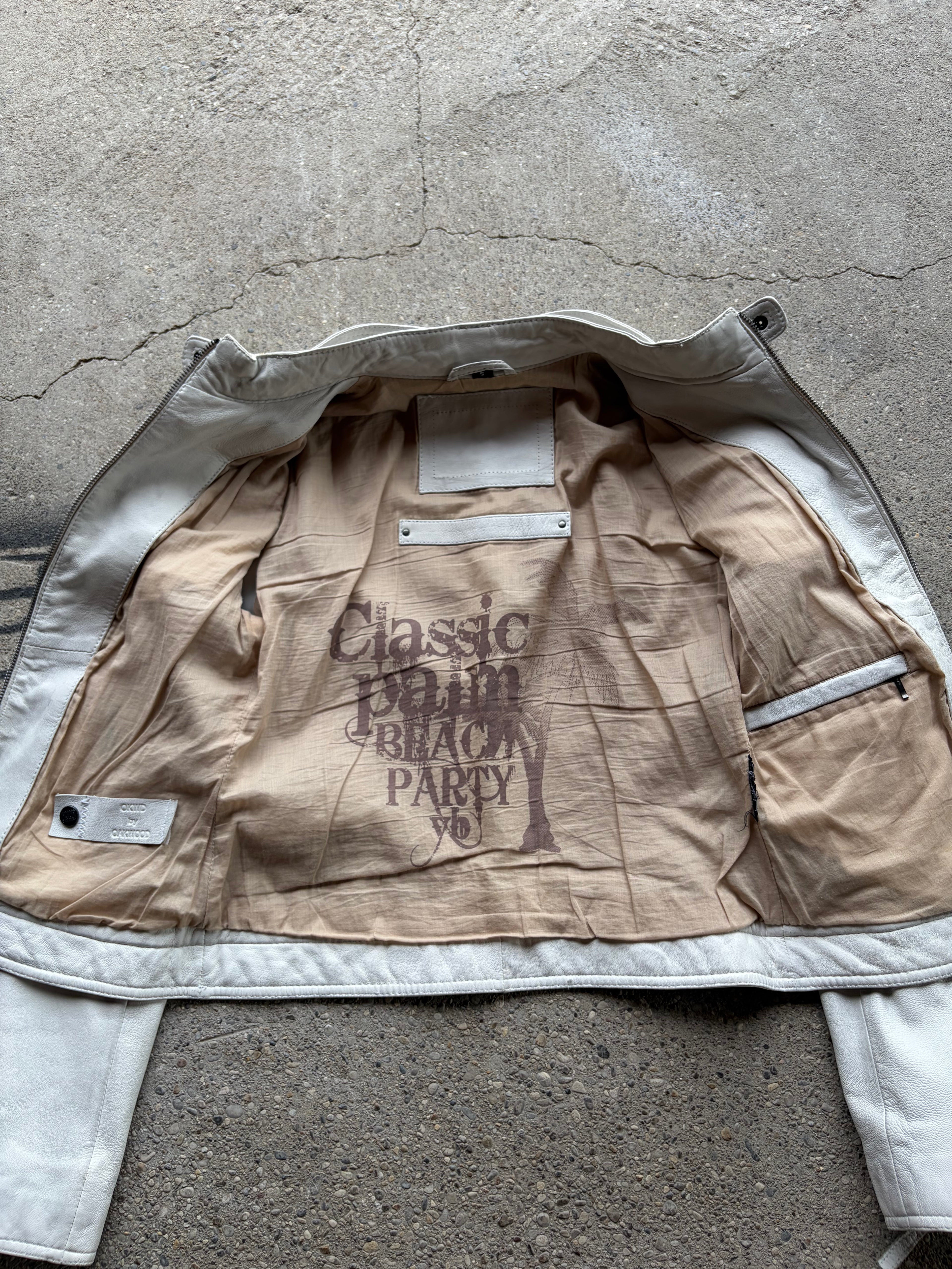 Vintage Leather Jacket Womens Sie S/M