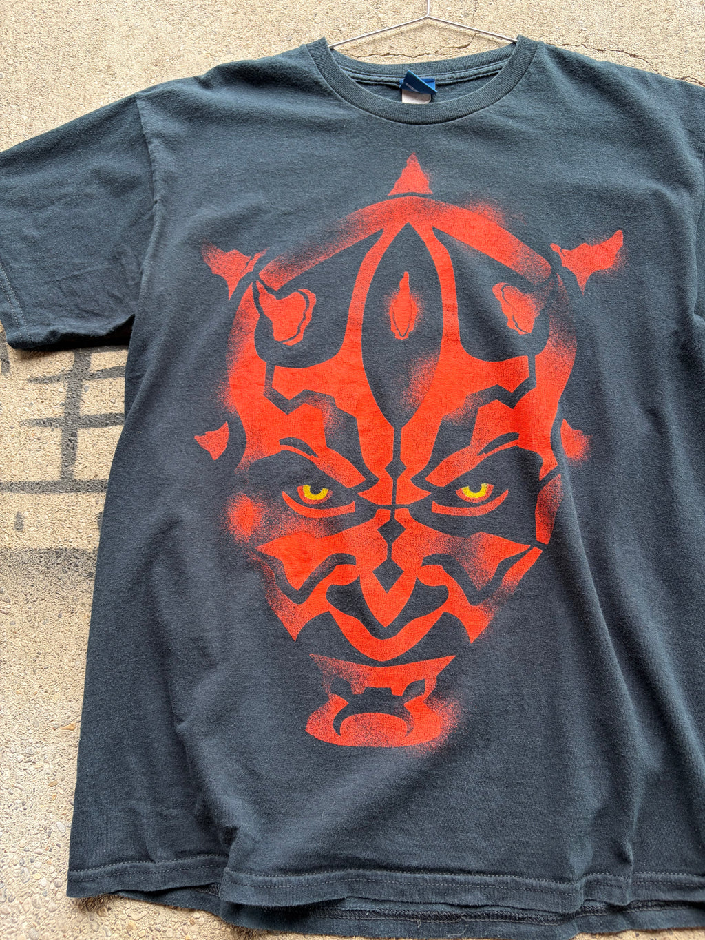 Vintage Star Wars Darth Maul T Shirt Size M